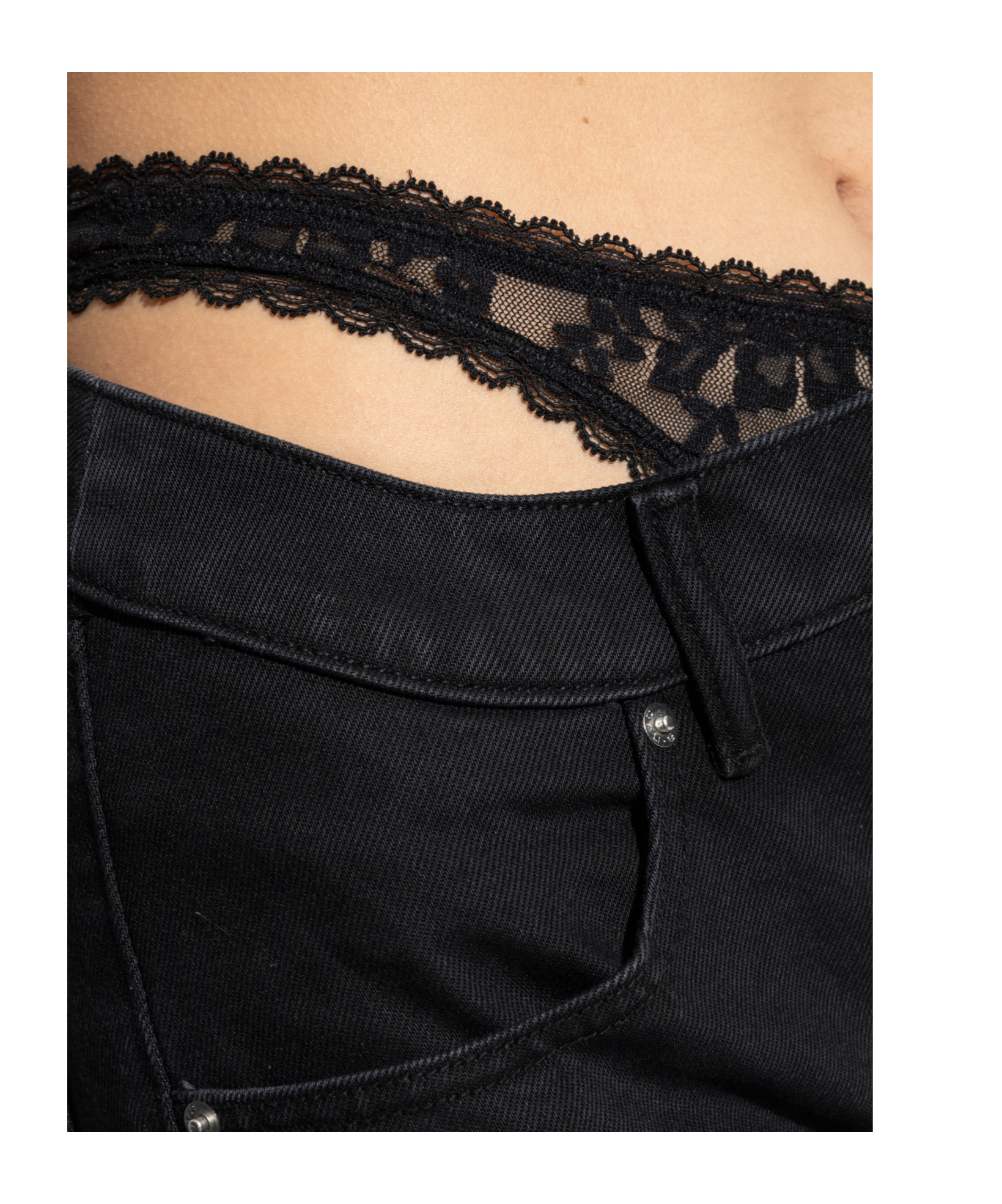 Alexander Wang Belt-loop Jeans In Black