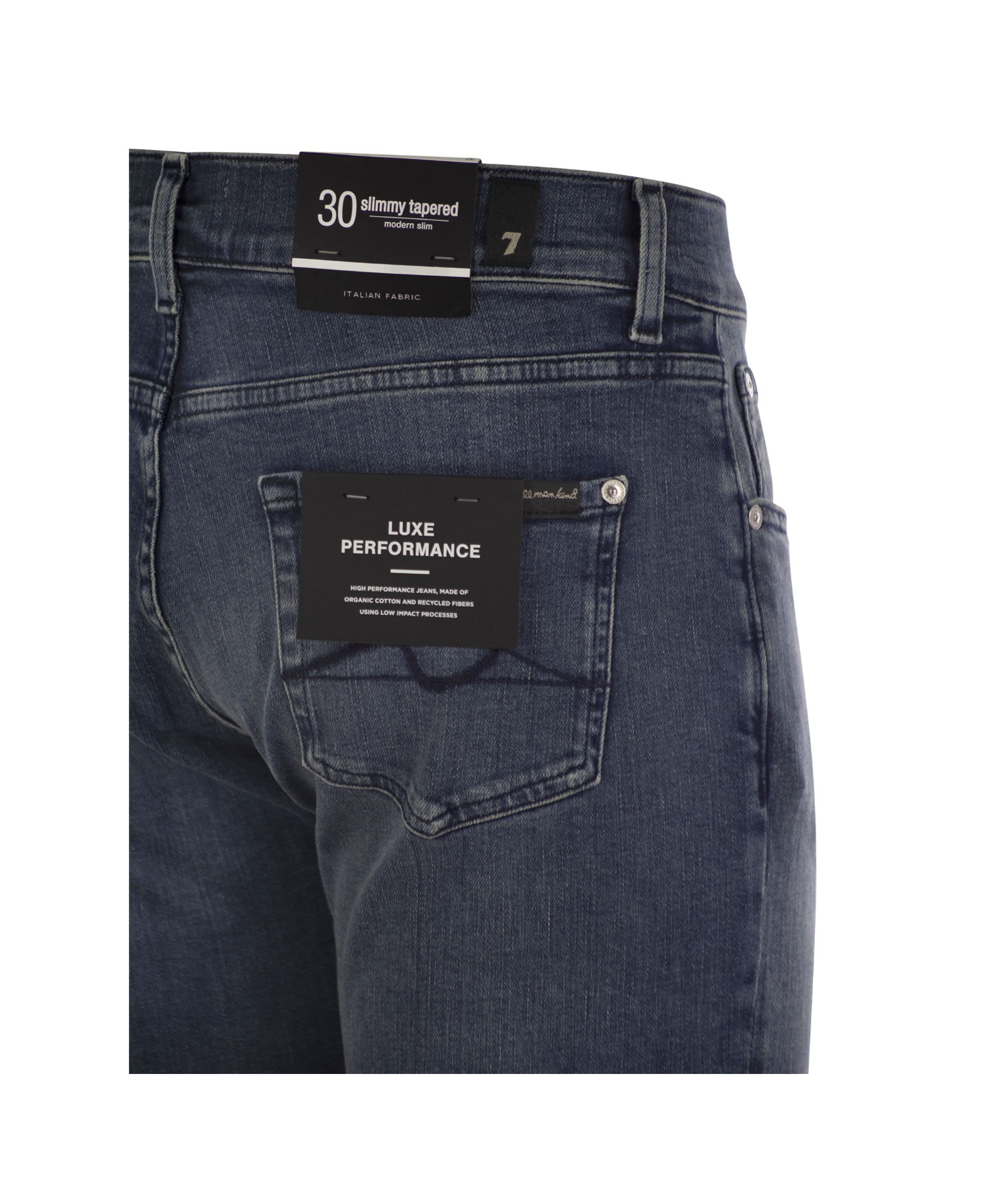 7 FOR ALL MANKIND BELT-LOOP JEANS