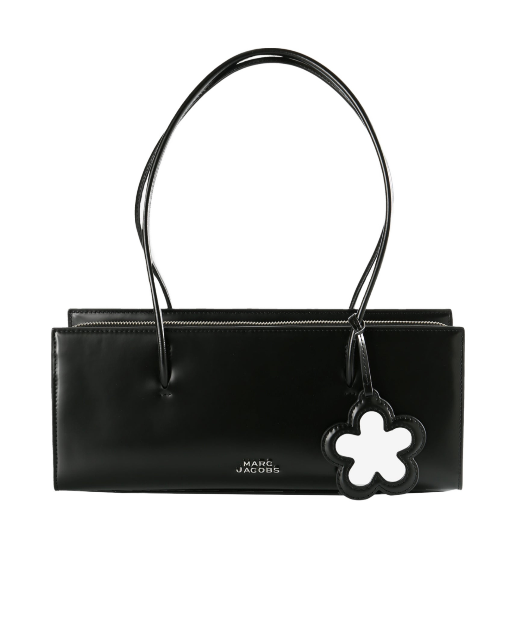 Marc Jacobs Double Handle Shoulder Bag In Black