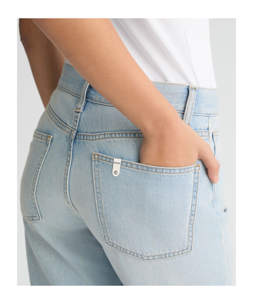 Liu •jo Straight Jeans With Crochet Embroidery