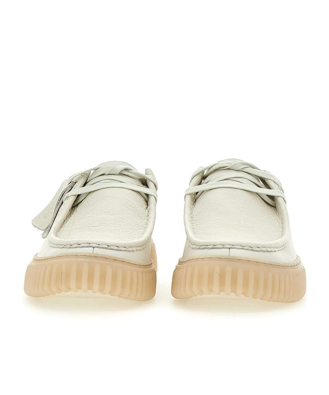 Clarks Lace-up Low-top Sneakers In White