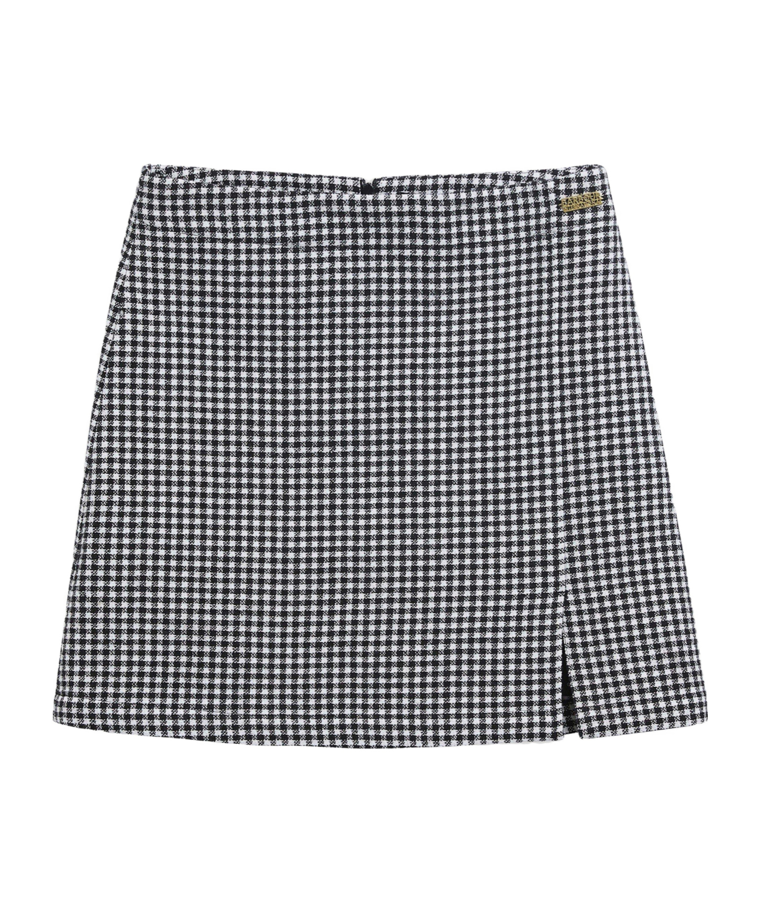 Barbour Minimalist Short Skirt In Black