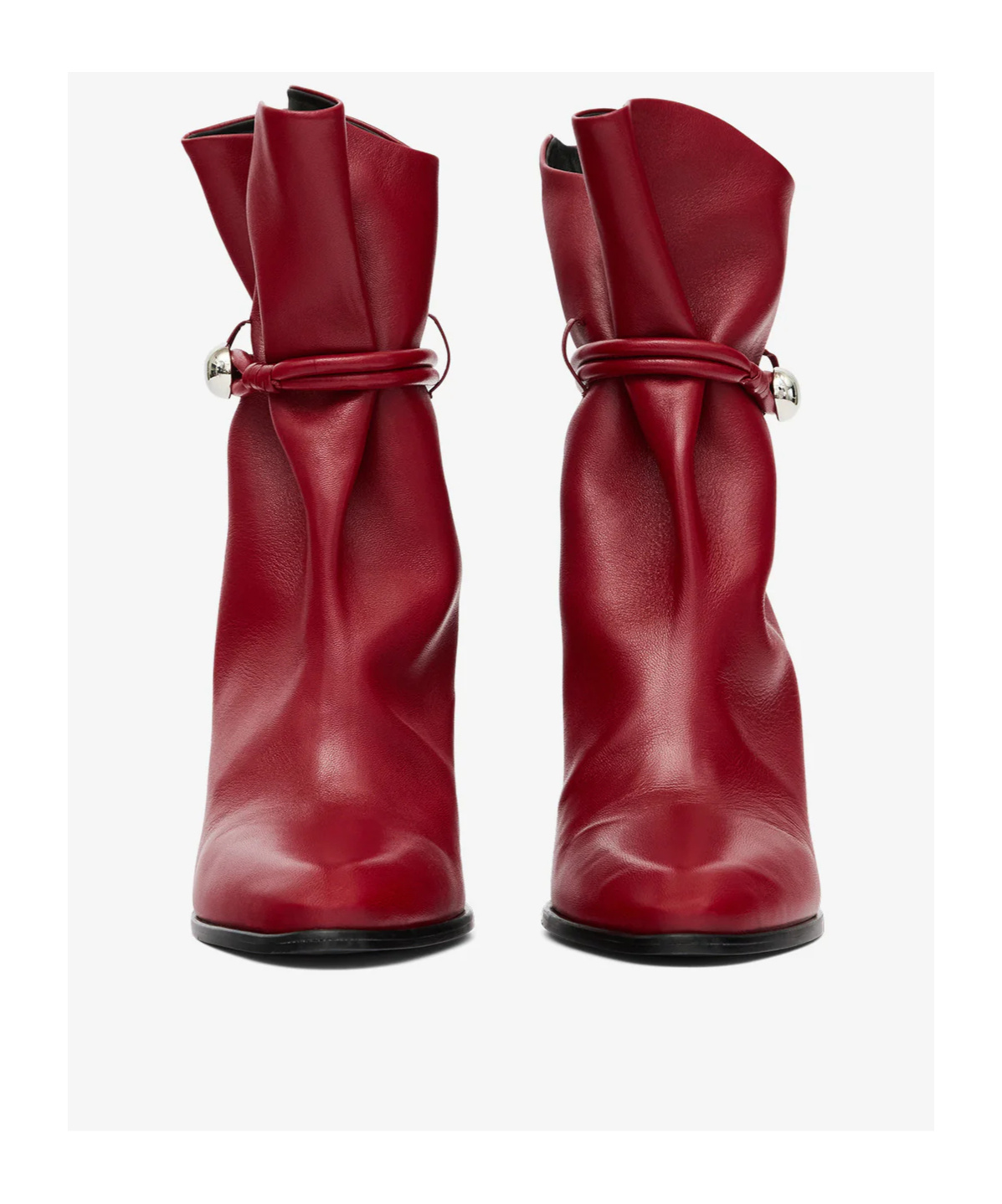 Isabel Marant Pointed Ankle Boots In Burgundy