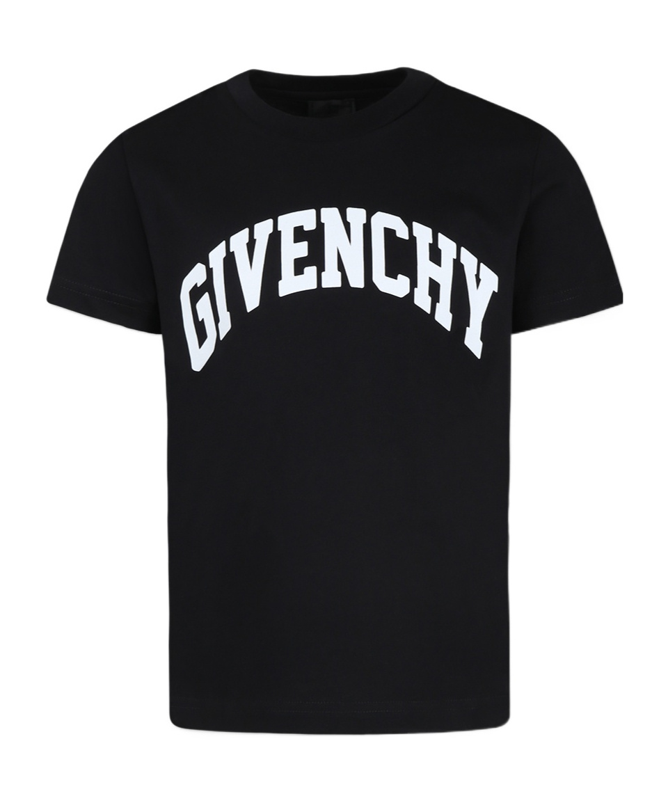 Givenchy Logo-print Cotton T-shirt In Black