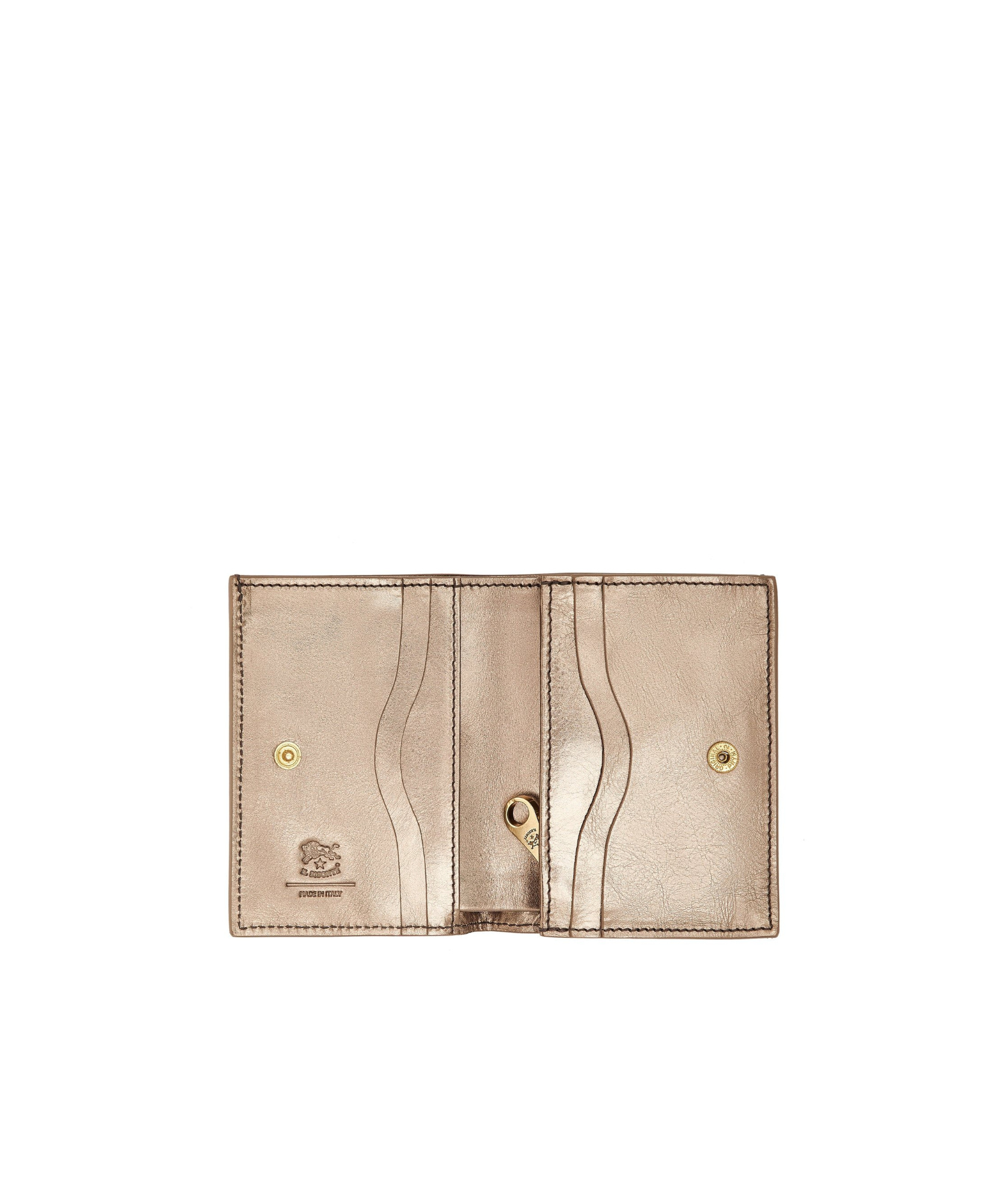 Il Bisonte Small Oliveta Wallet In Nude