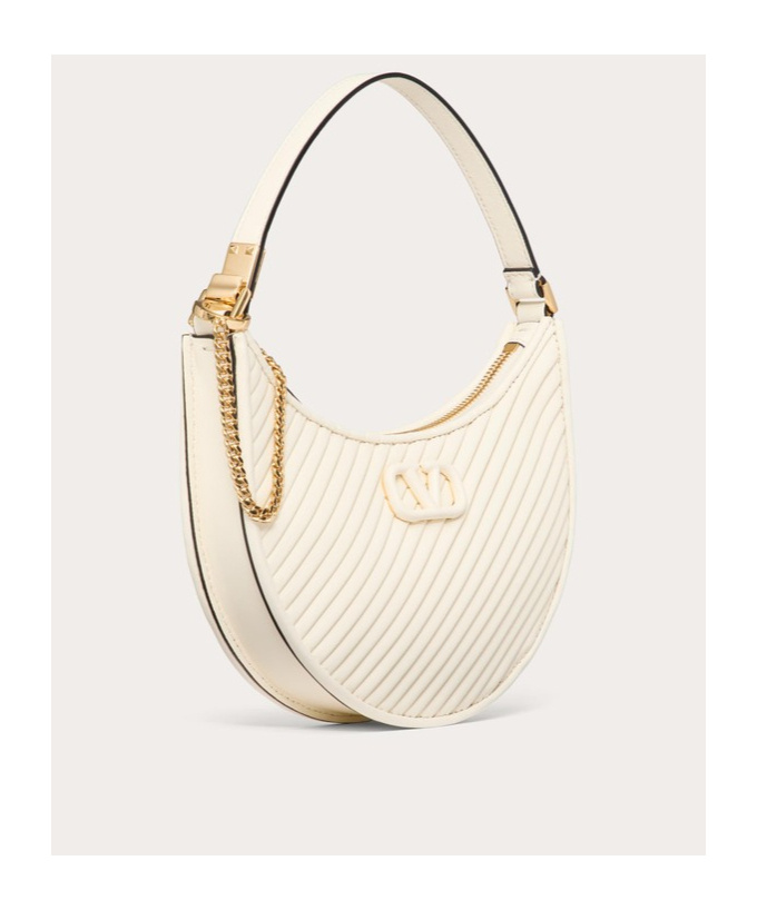 Valentino Mini Hobo In White