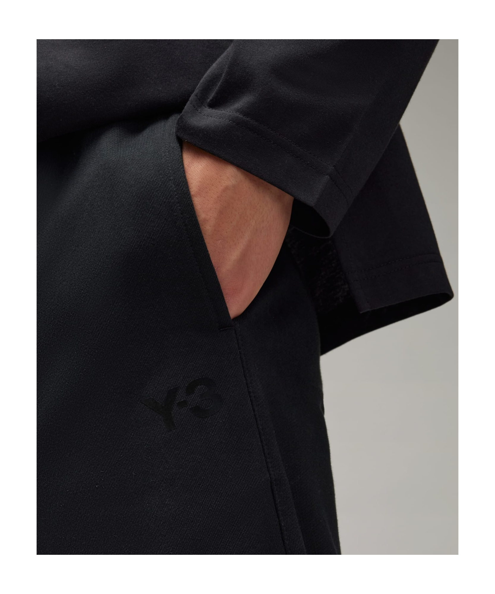 Y-3 X Adidas Logo-print Track Pants In Black