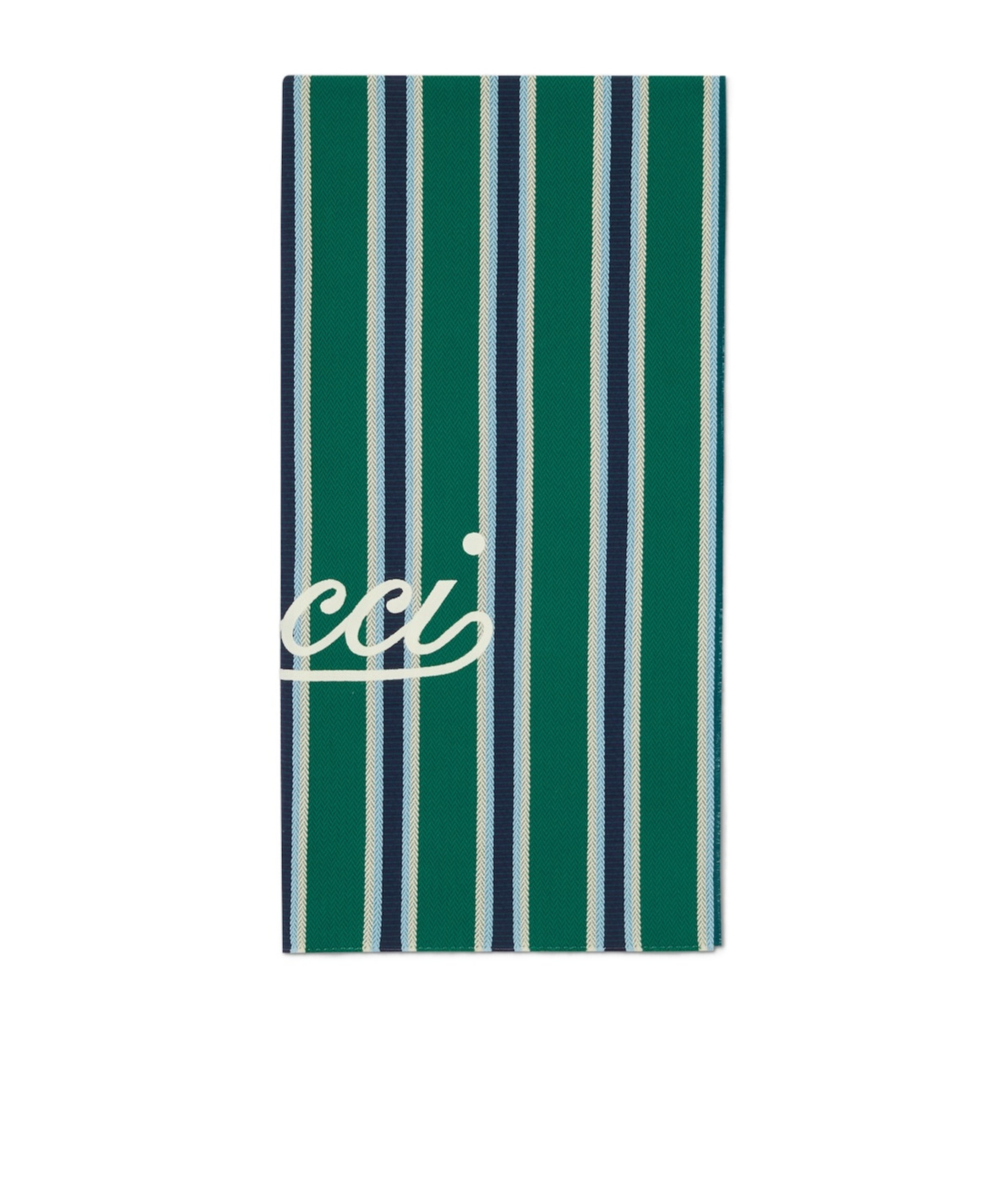 Gucci Cotton Jacquard Beach Blanket In Green