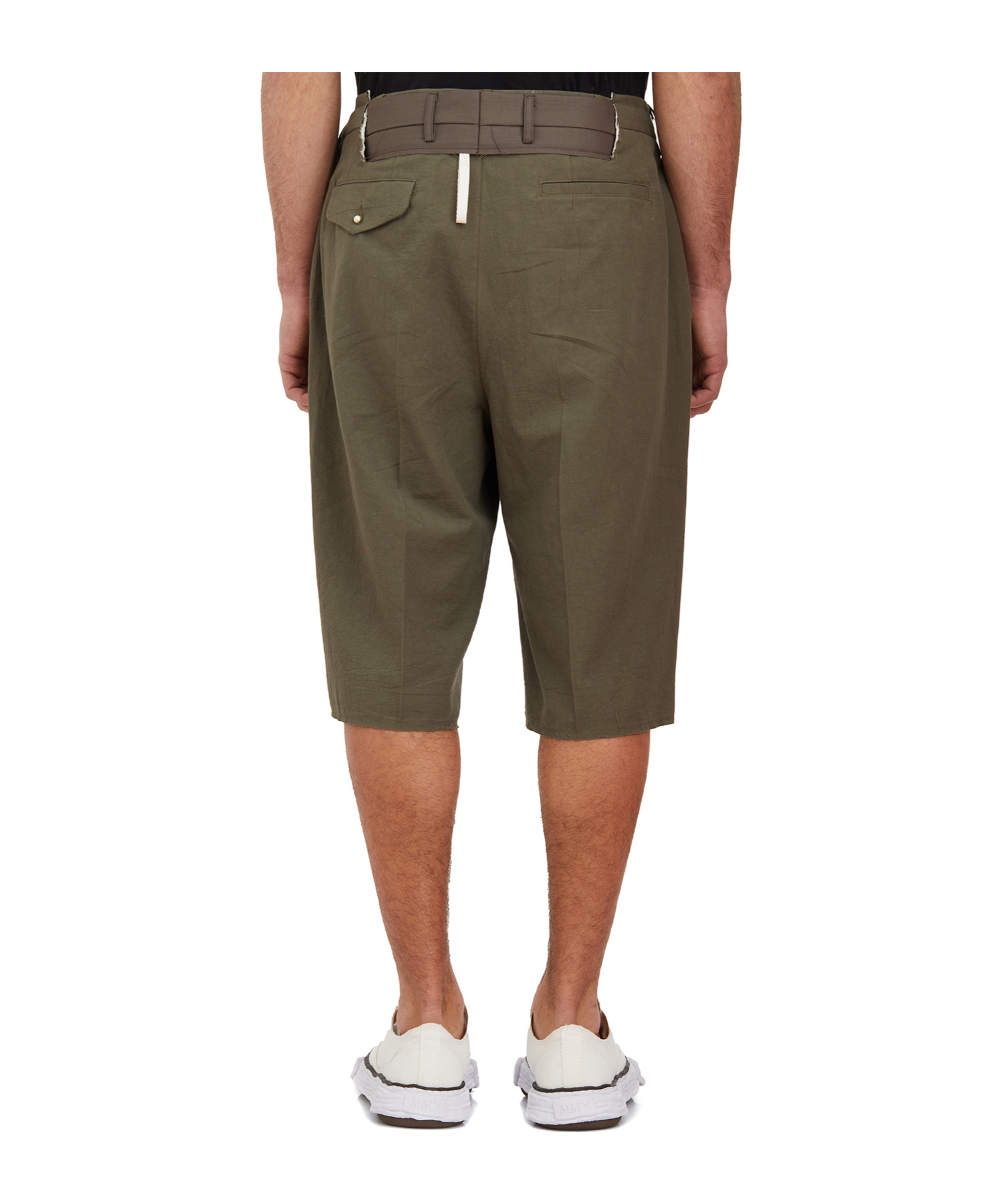 Magliano Belt-loop Shorts In Brown