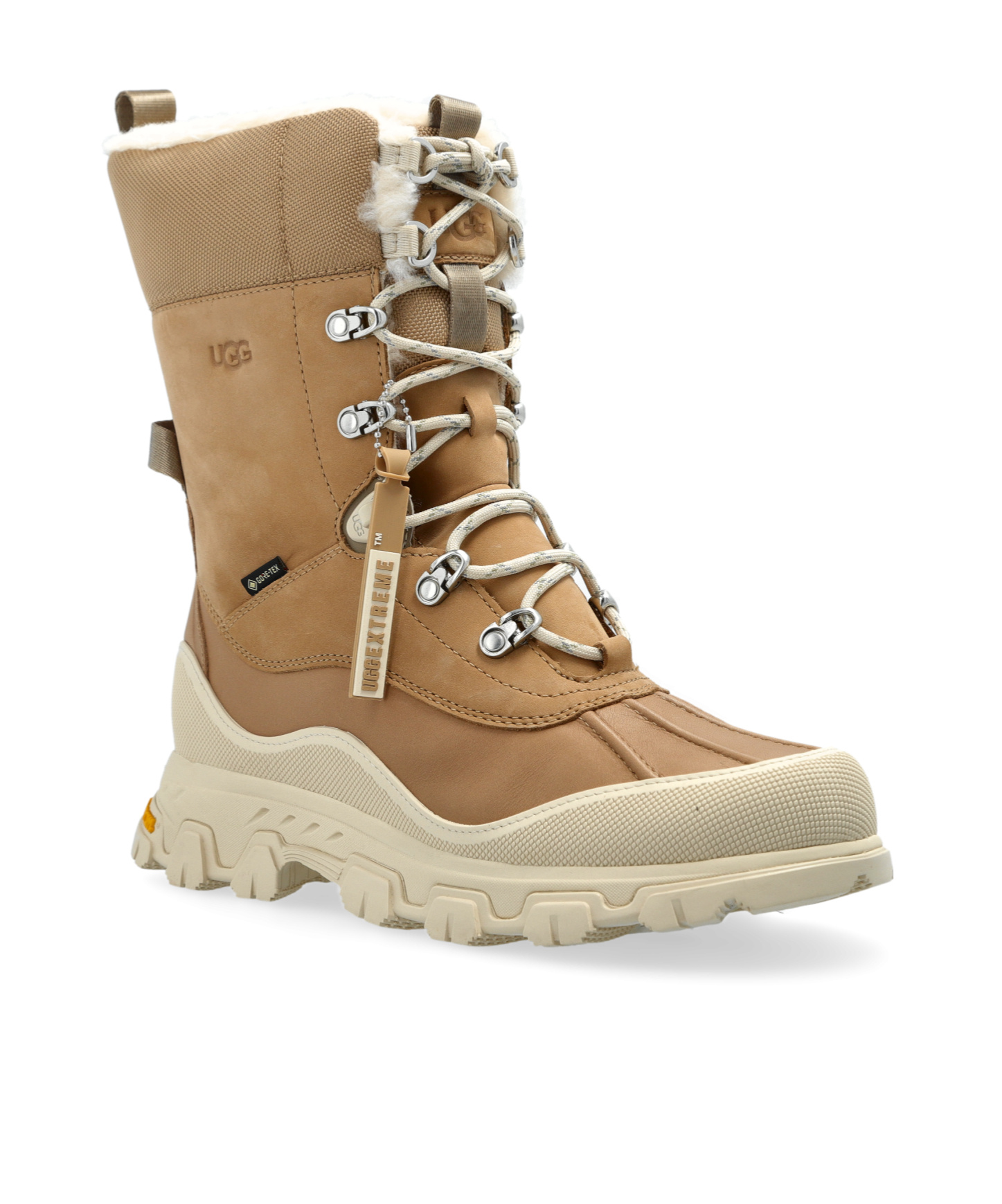 Shop Ugg Adirondack Meridian Boots In Nude