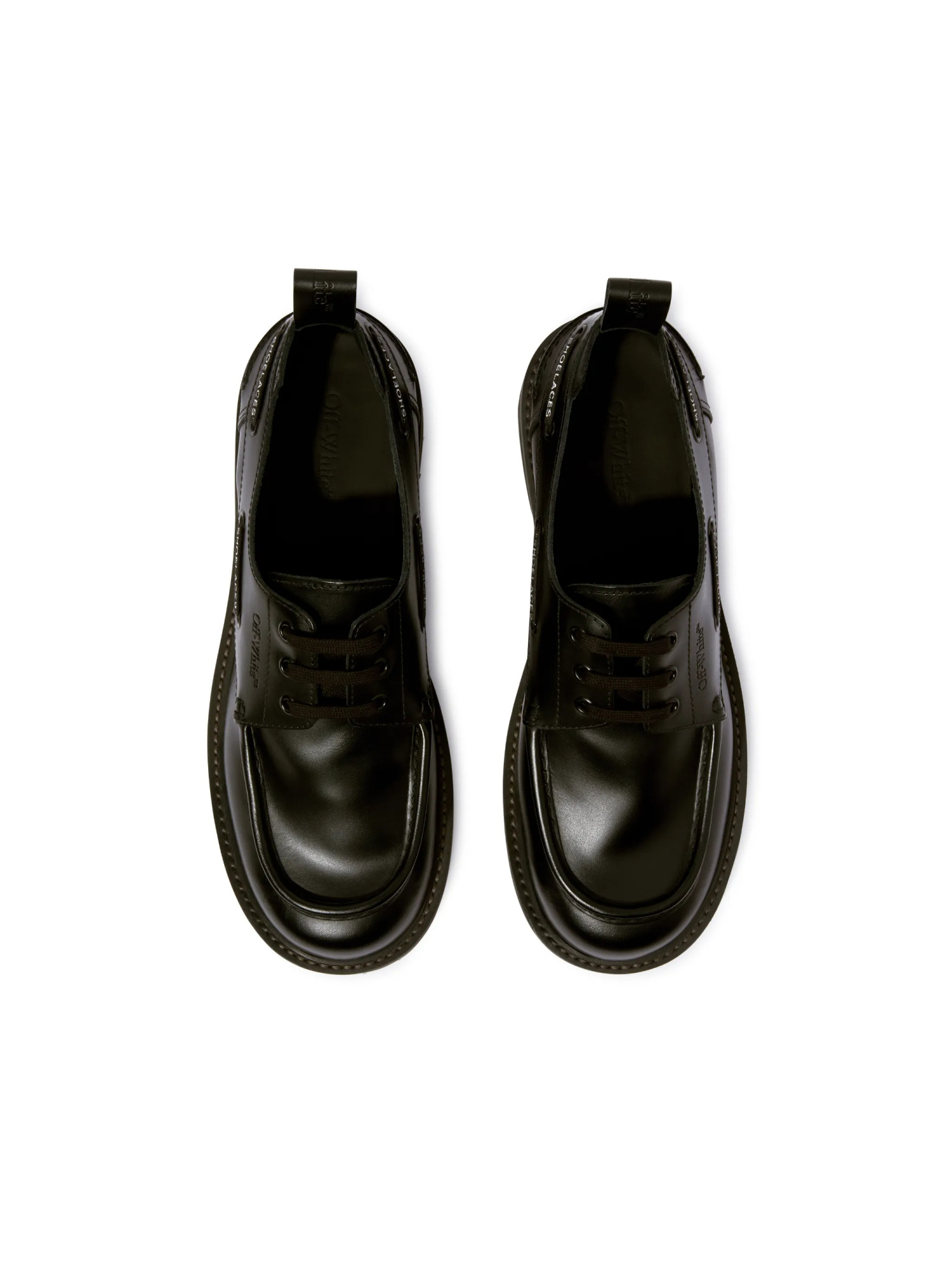 Off-white Black San Diego Loafers In Black