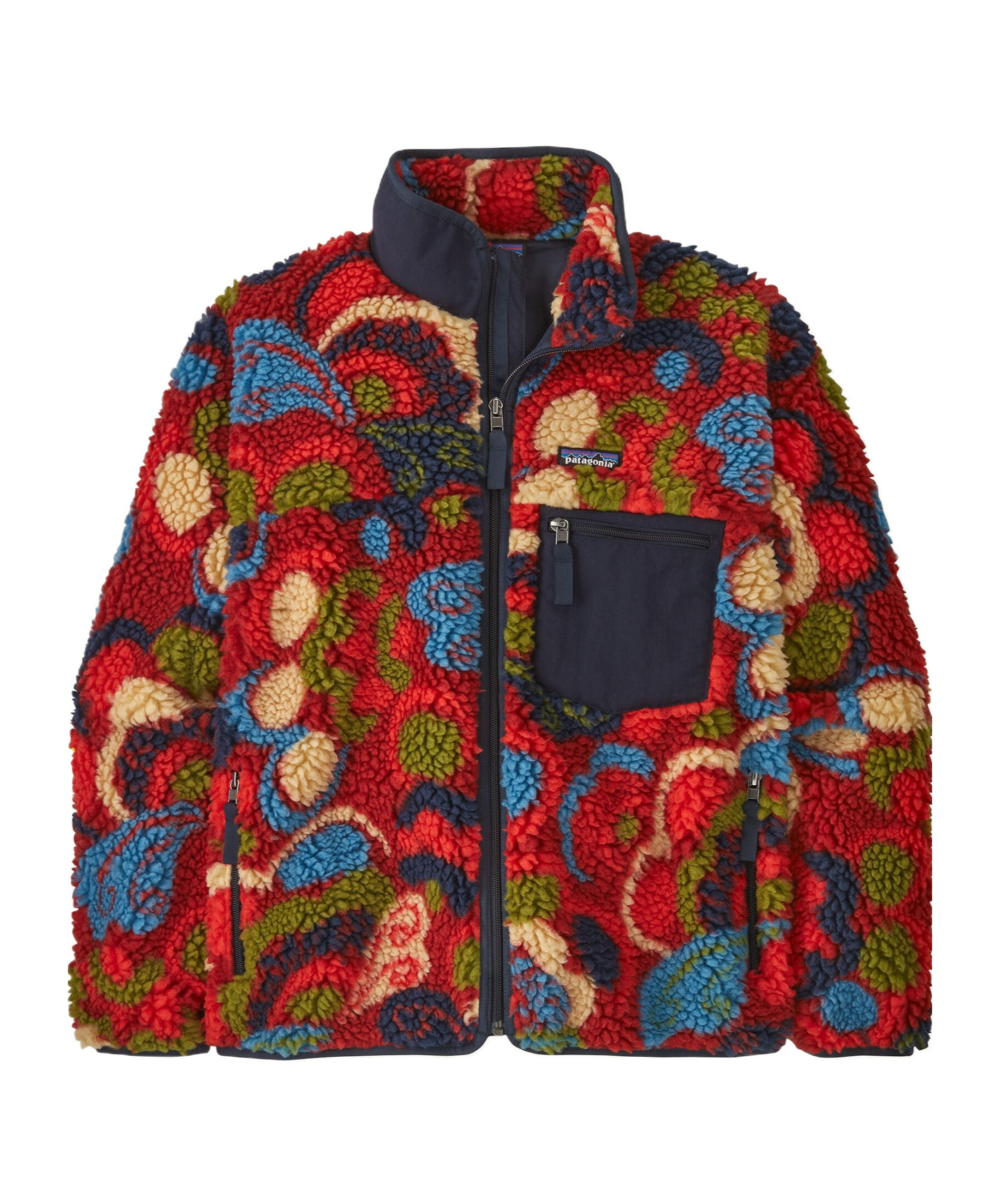 Patagonia Long-sleeved Casual Jacket In Red