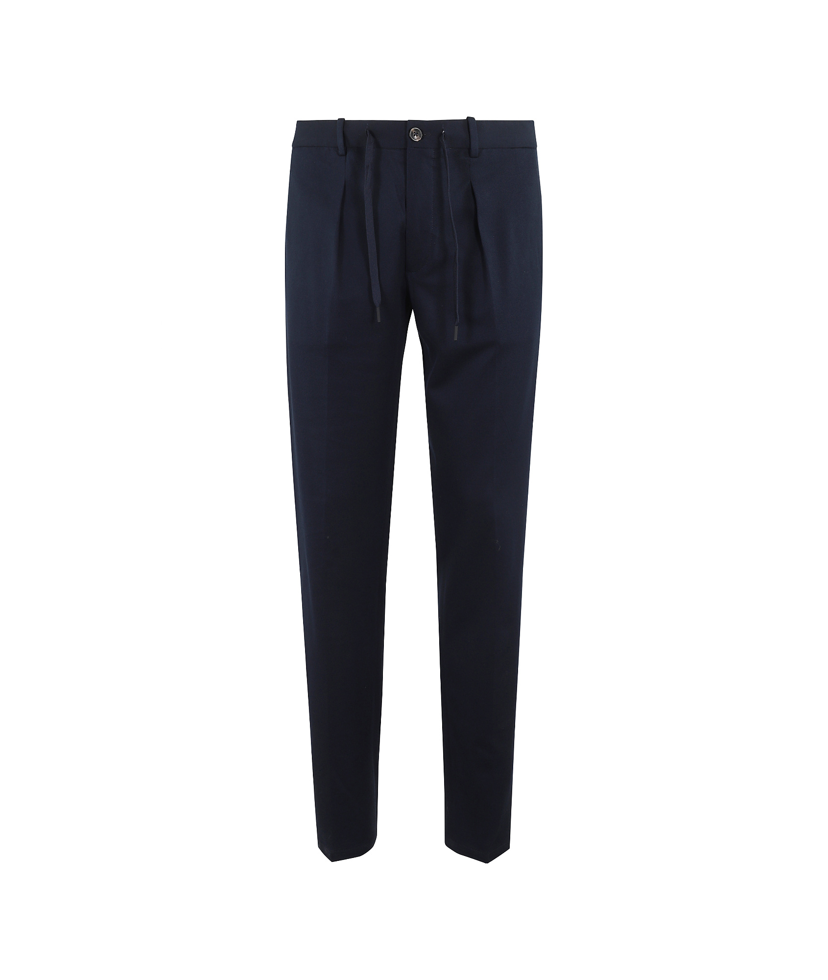 Circolo 1901 Drawstring Tapered Pants In Black