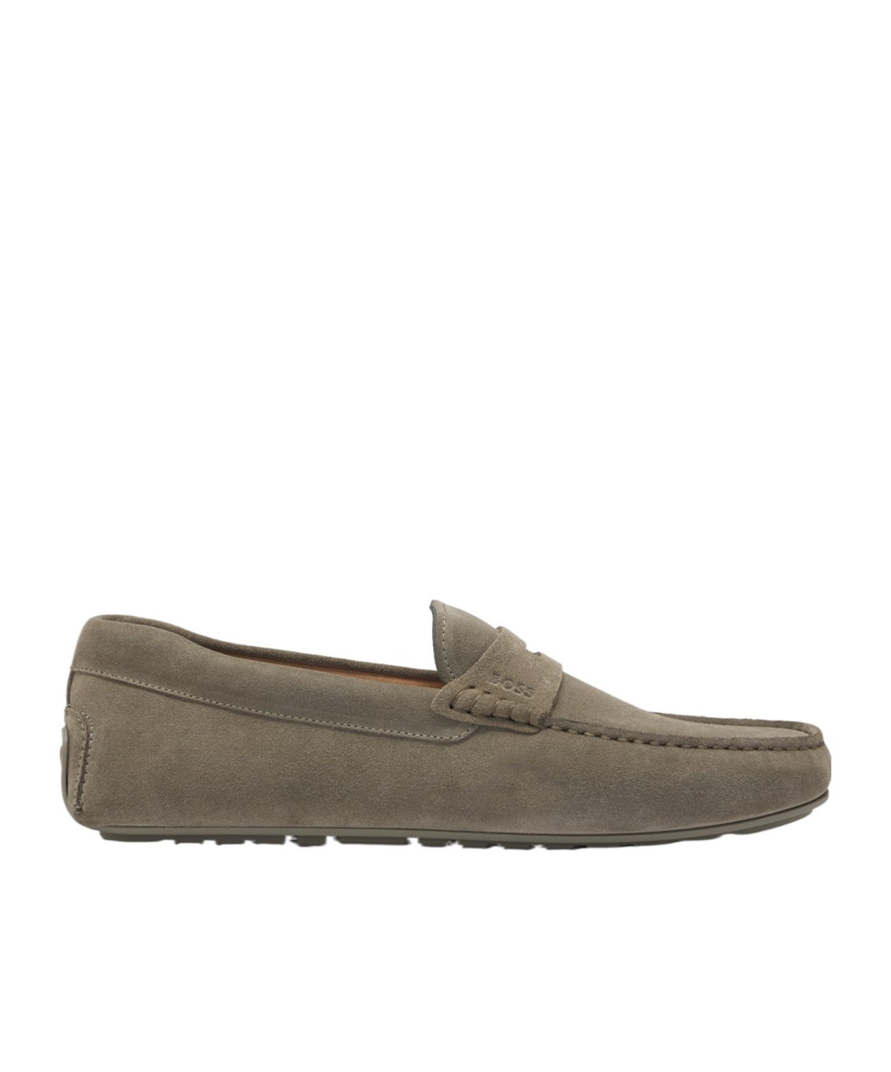 Hugo Boss Penny-slot Suede Loafers