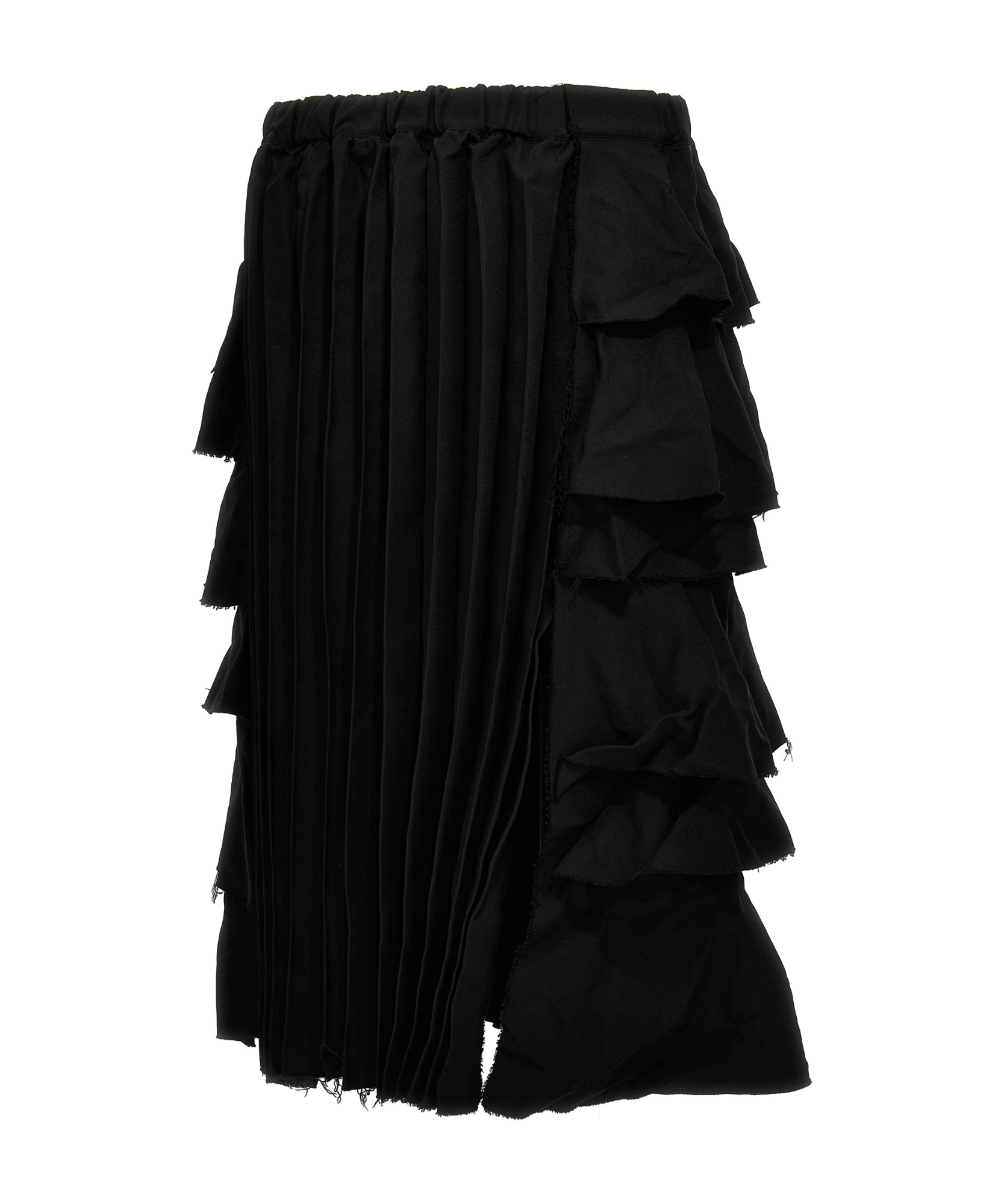 COMME DES GARÇONS RUFFLED MIDI SKIRT 