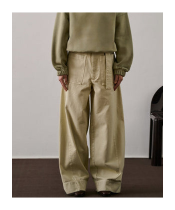Soeur Wide-leg Casual Pants In Brown