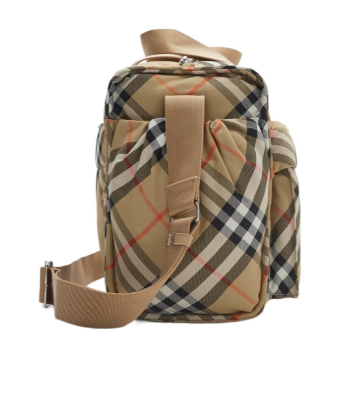 BURBERRY CHECKED CHANGING BAG