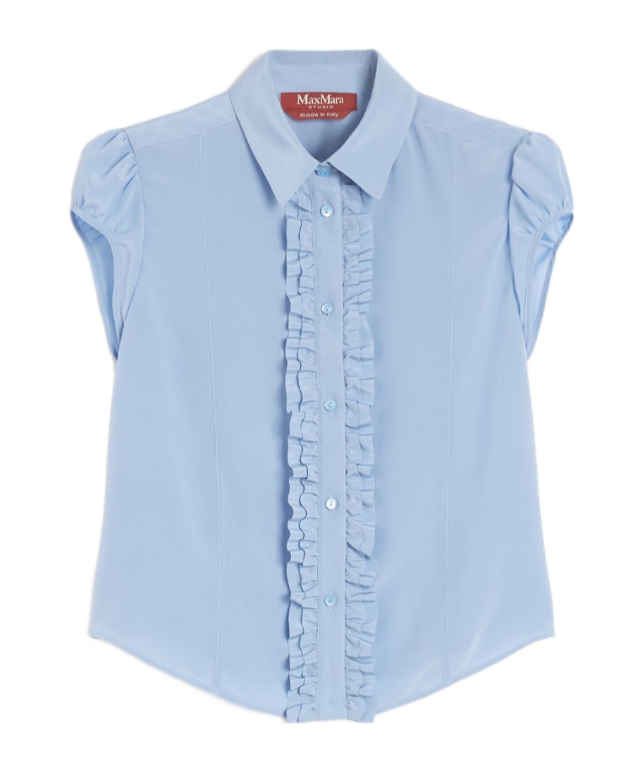 Max Mara Washed Silk Shirt