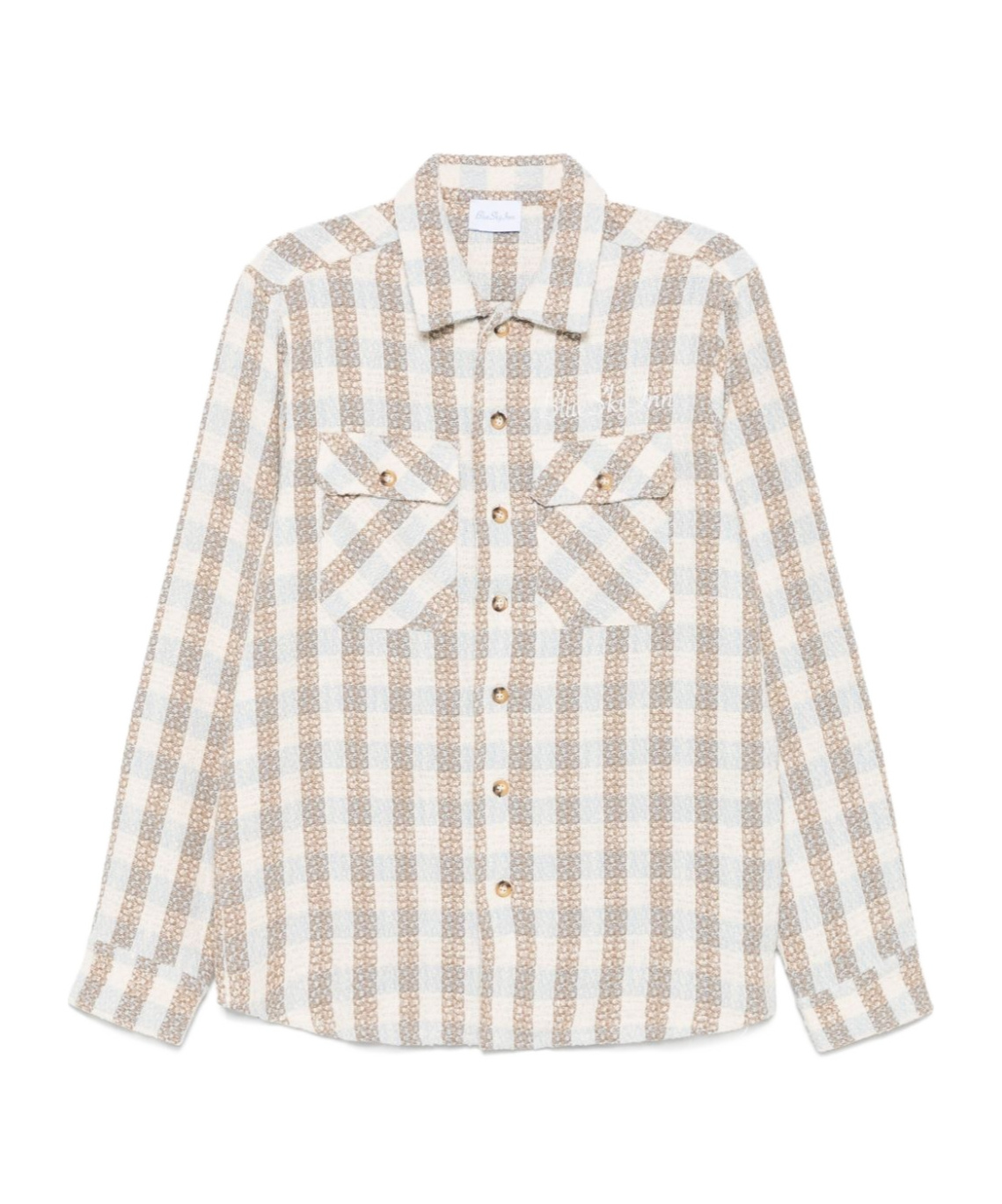 Blue Sky Inn Long-sleeved Shirt In White
