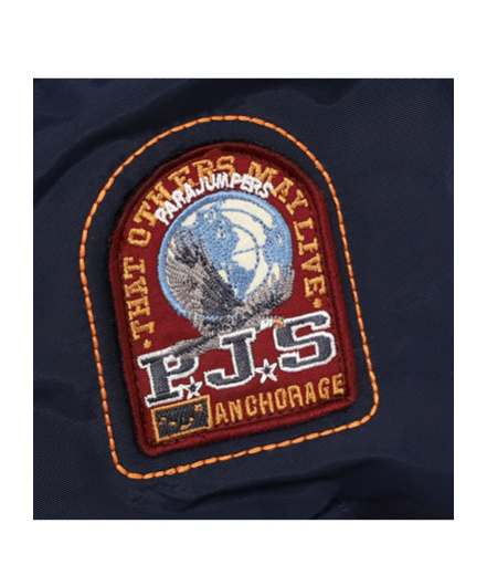 Parajumpers Long-sleeved Down Jacket In Black