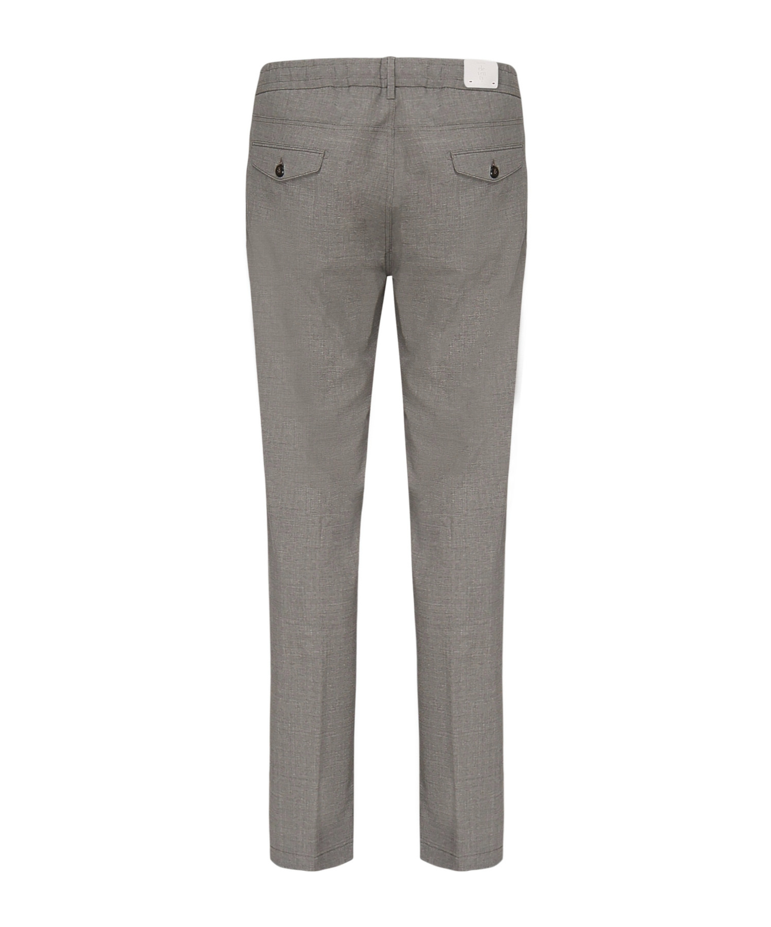 Eleventy Drawstring Waist Casual Pants In Gray