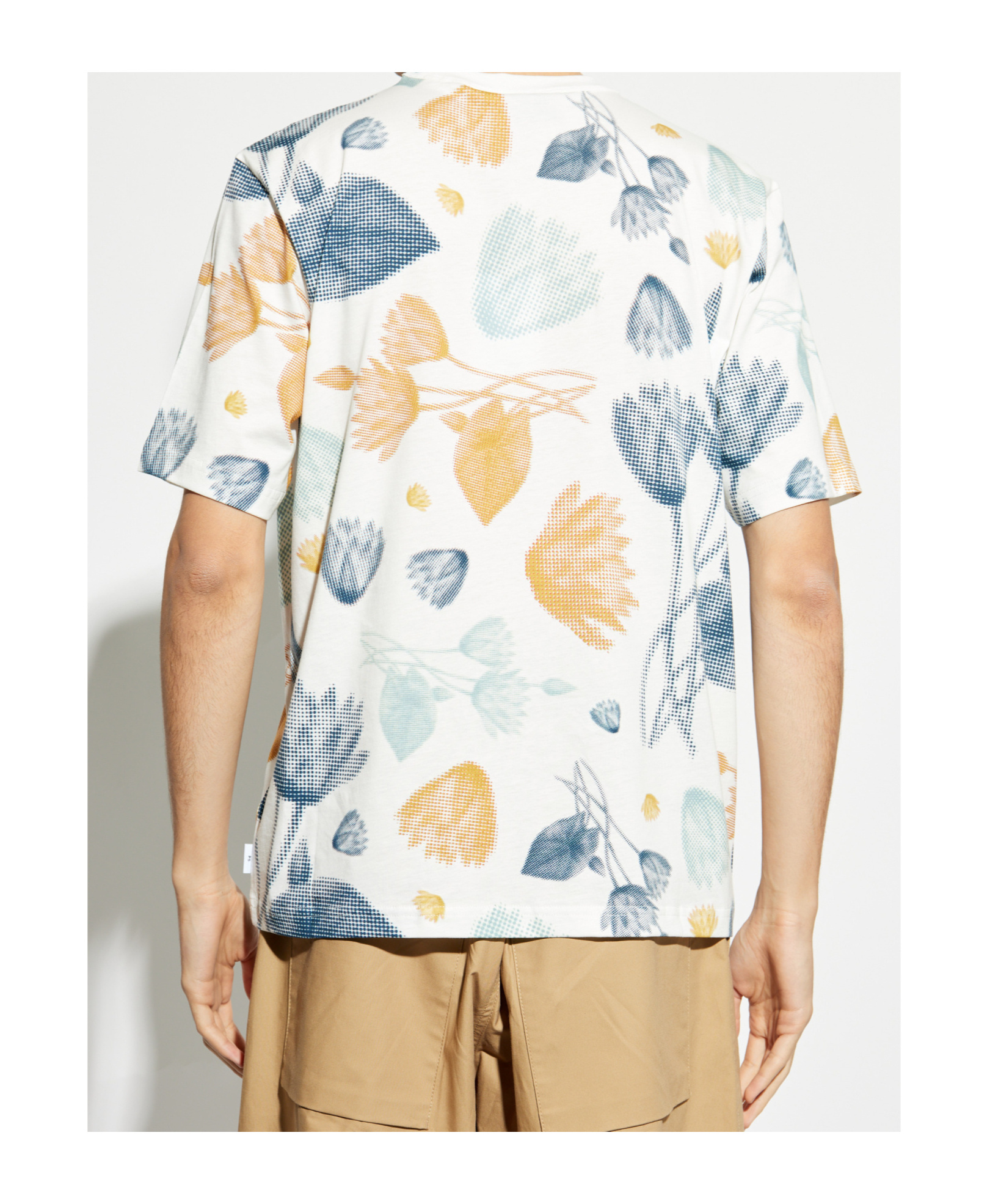 Ps By Paul Smith Ps Paul Smith Printed Cotton T-shirt In White