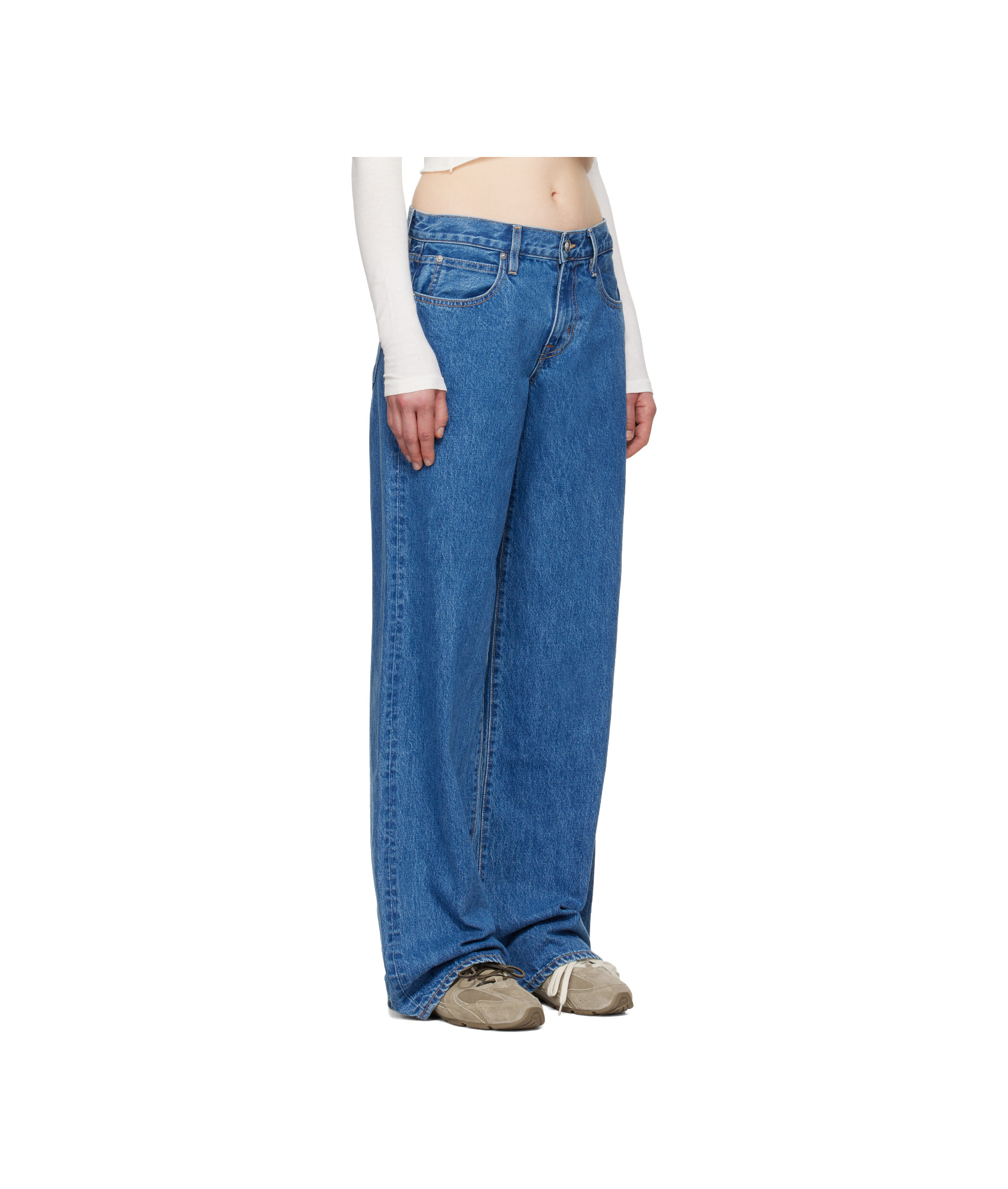 Slvrlake Five-pocket Denim Trousers In Blue