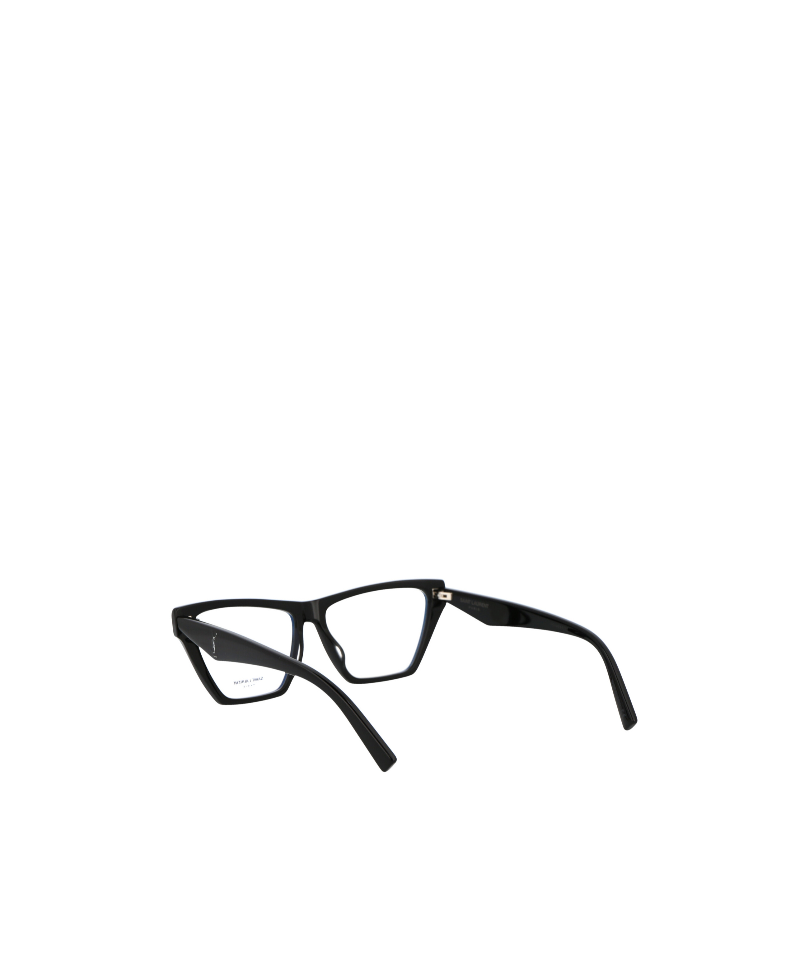 Saint Laurent Sl 737 Mica Thin Opt Linea Sl Logo 002 Havana Gloves In Black