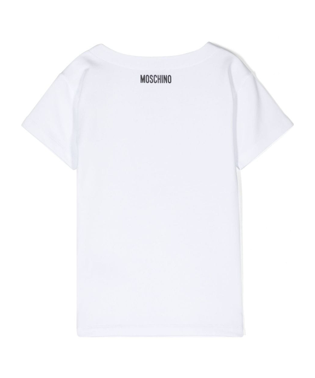 Moschino Graphic-print T-shirt Dress In White