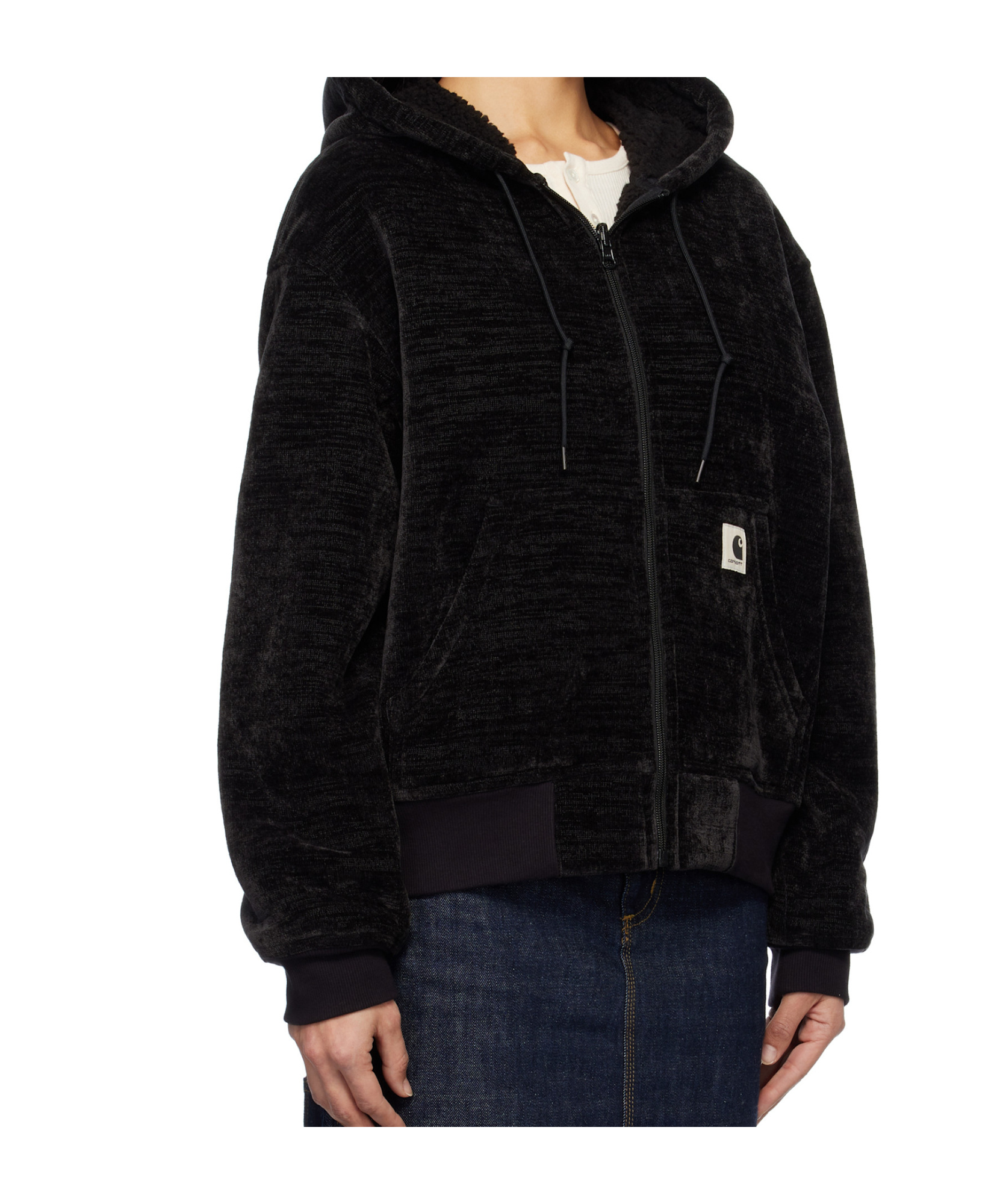 Carhartt Work Jacket "og Detroit" In Black