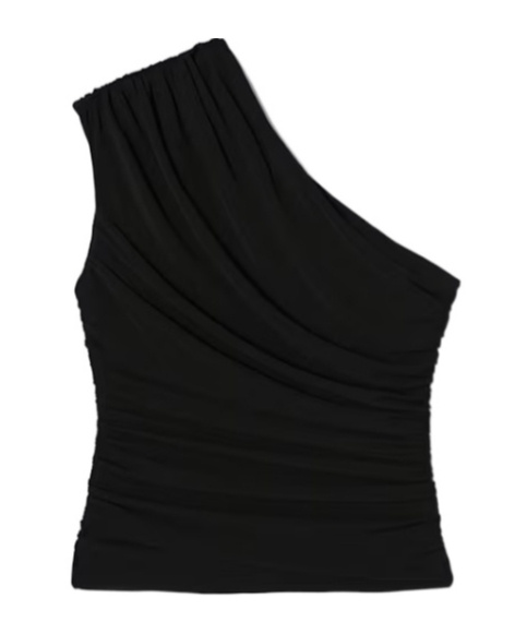 Tory Burch Jersey Top In Black