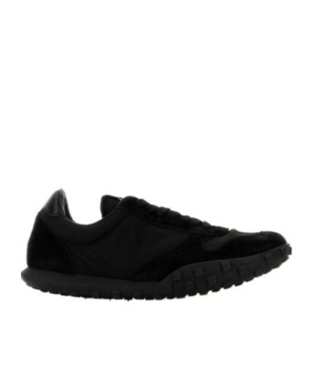 JIL SANDER LOGO-PRINT SNEAKERS 