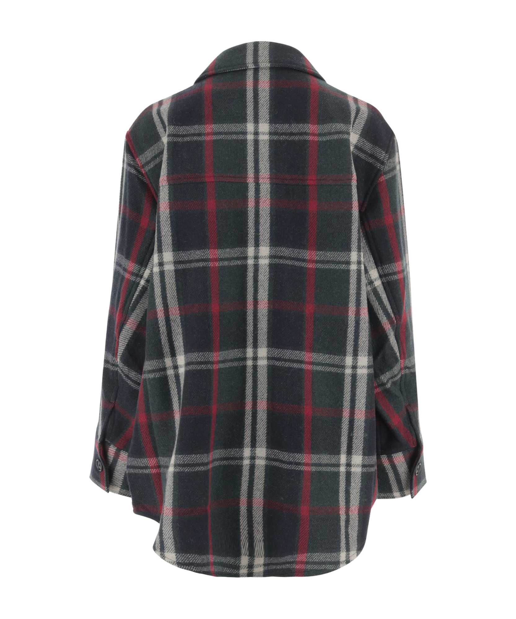 Polo Ralph Lauren Wool Blend Shirt With Check Pattern In Multi