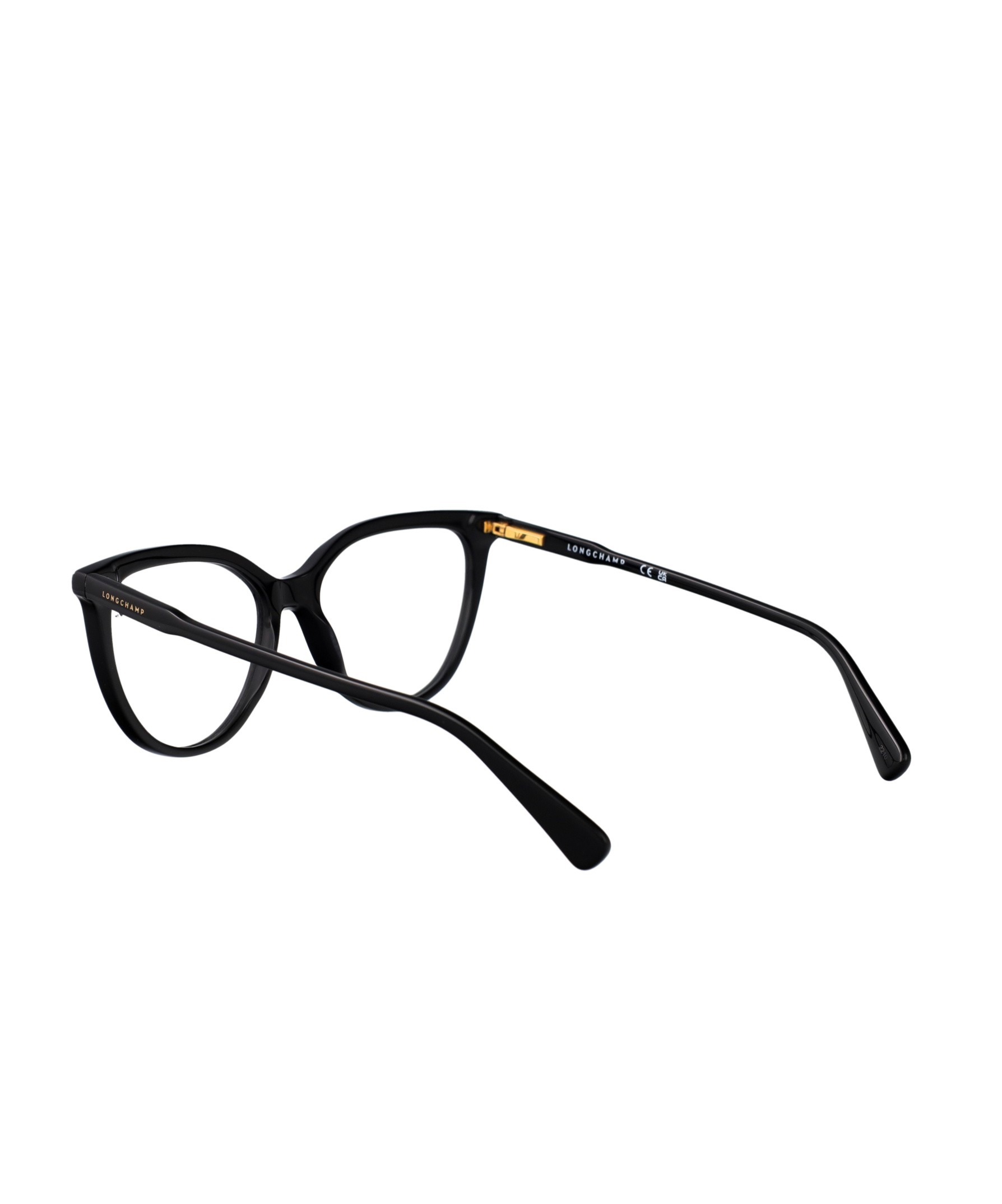 Longchamp Geometric Flat Mirror In Black