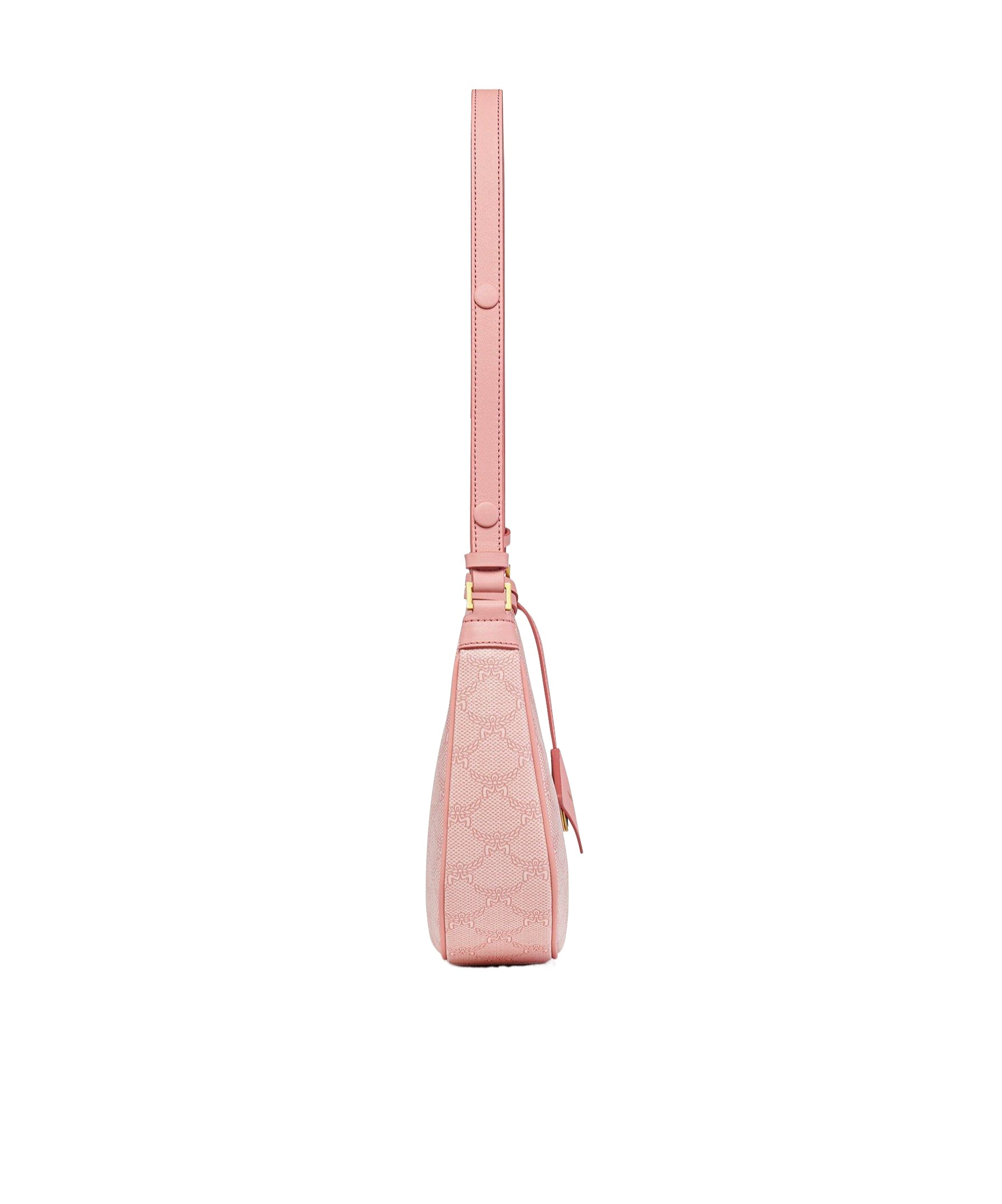 Mcm Himmel Shoulder Bag In Pink