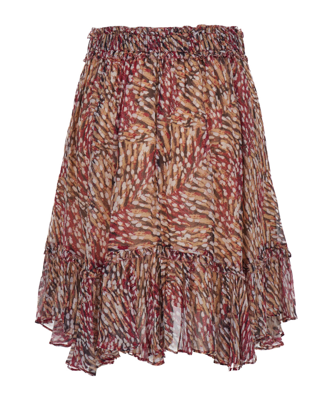 ISABEL MARANT ÉTOILE VIERA GRAPHIC-PRINT MINISKIRT