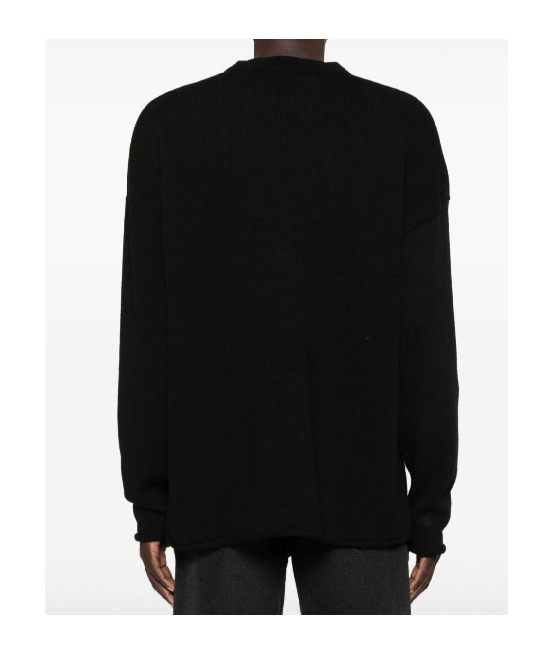 Vision Of Super Long-sleeved Sweatshirt In Black