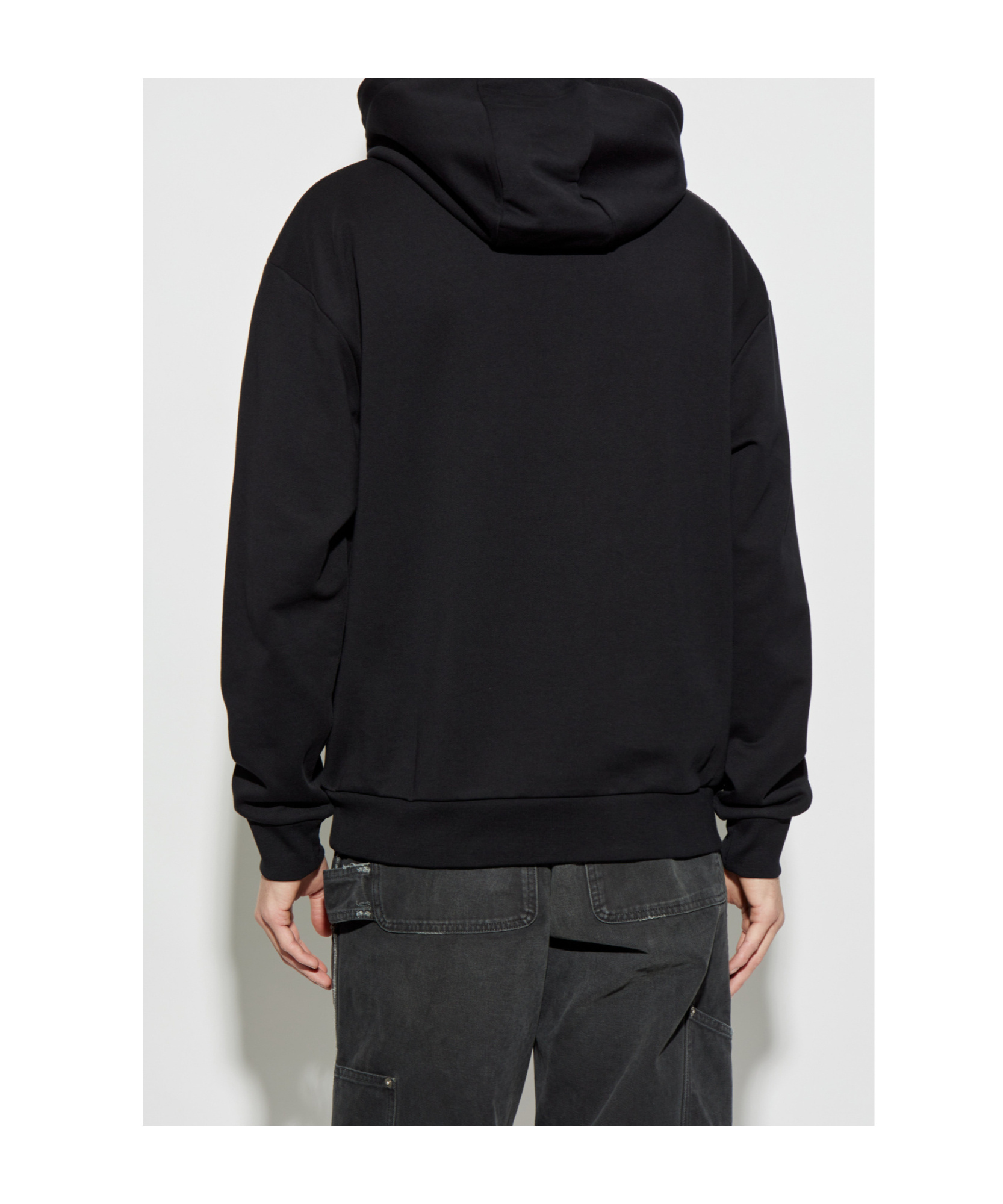Iceberg Long-sleeved Sweater In Black