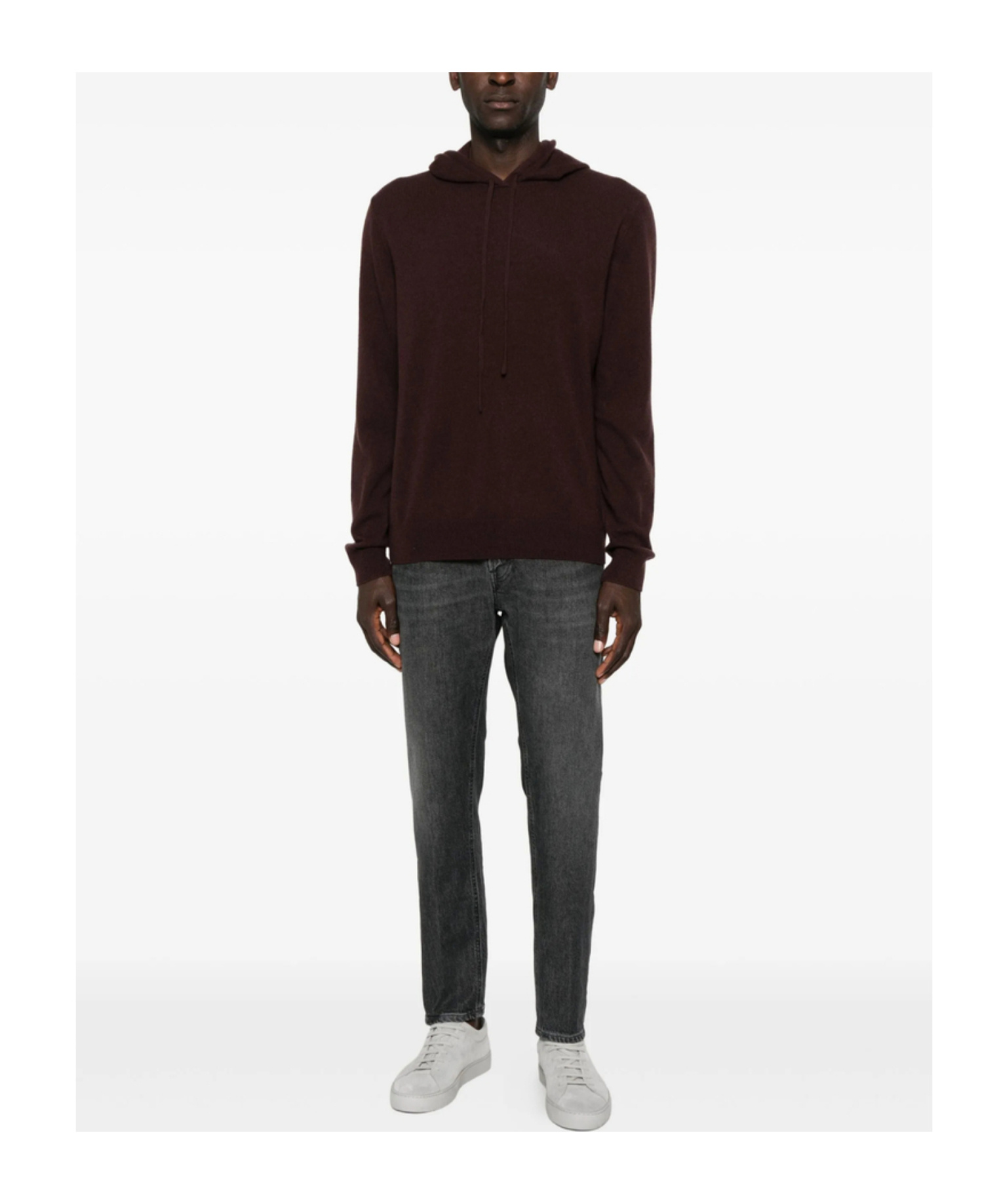 7 For All Mankind Cashmere Hoodie In Brown