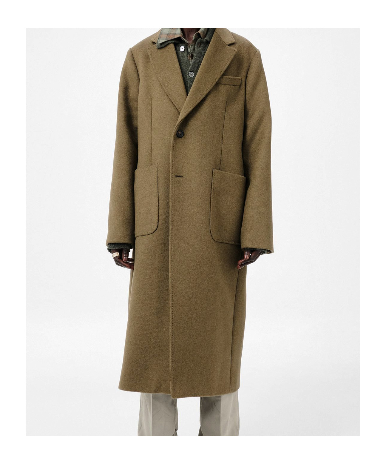 Our Legacy Robe Coat In Green