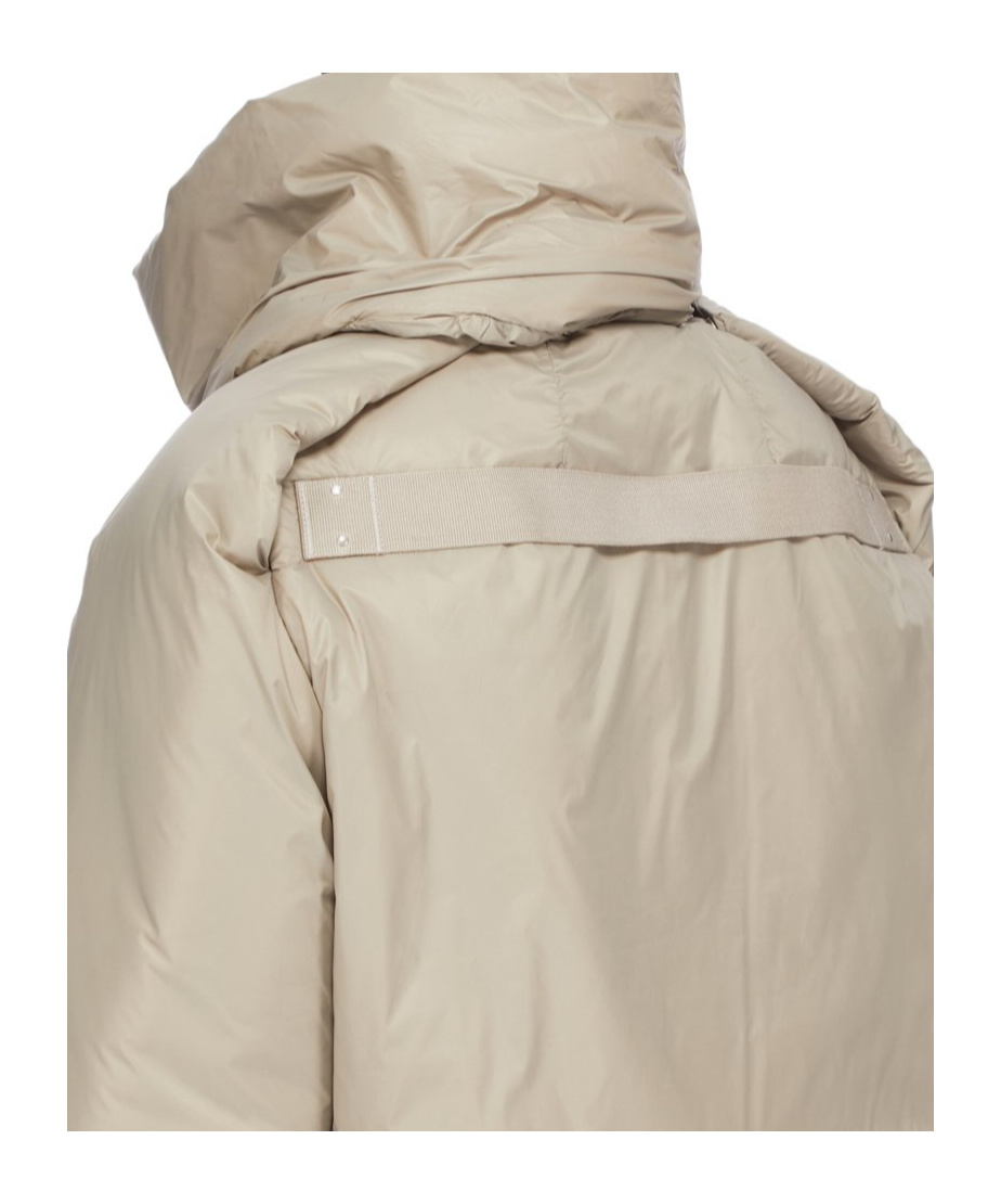 Rick Owens Drkshdw Long-sleeved Cotton Jacket In Neutral