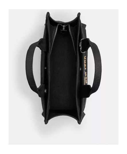 Coach Borsa Shopping Cargo 20 In Tela Nera Donna In Black