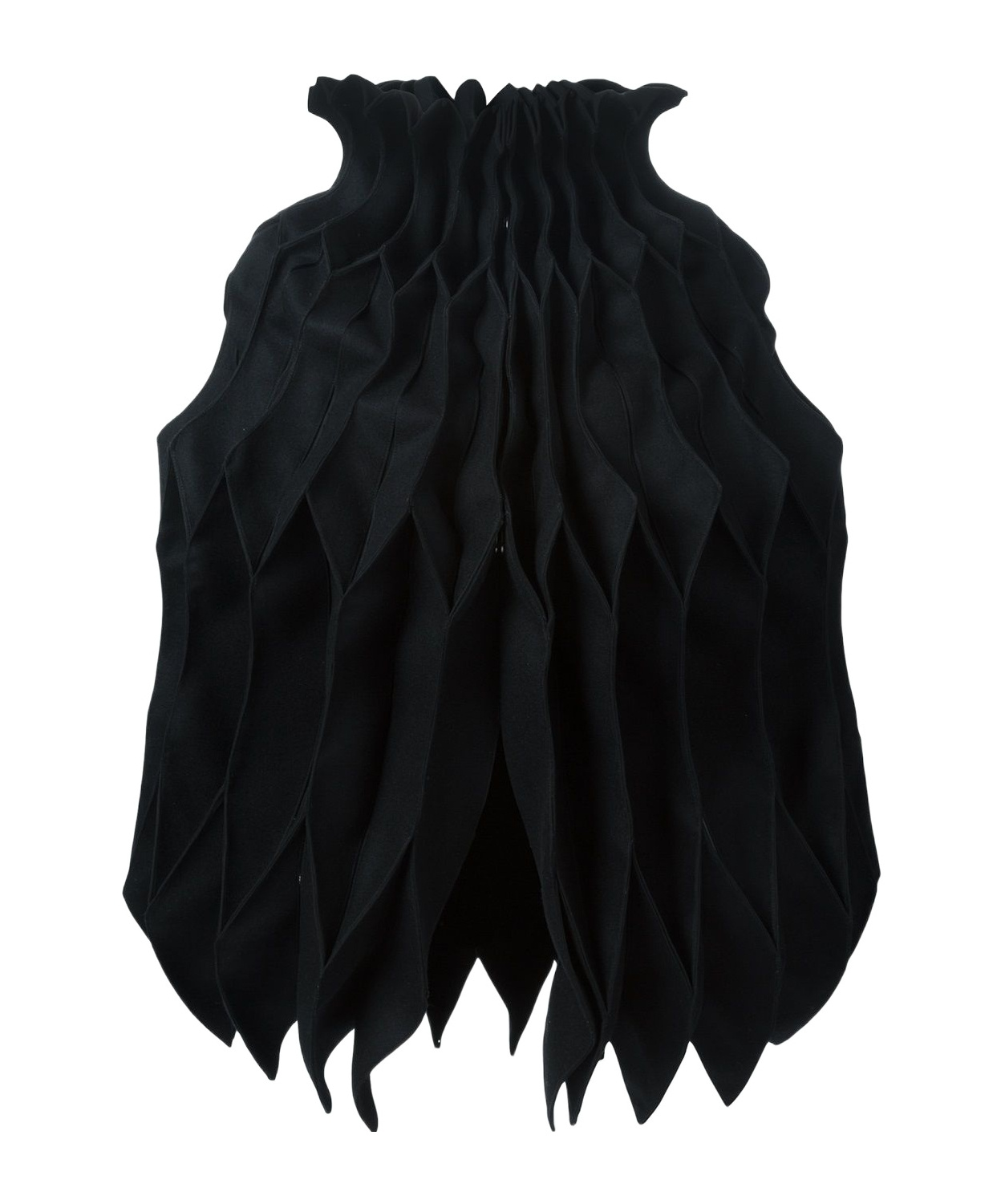 Junya Watanabe Pleated Casual Jacket In Black