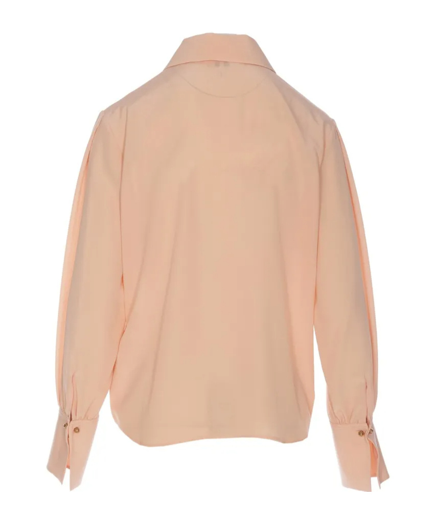 Chloé Long-sleeved Shirt In Nude