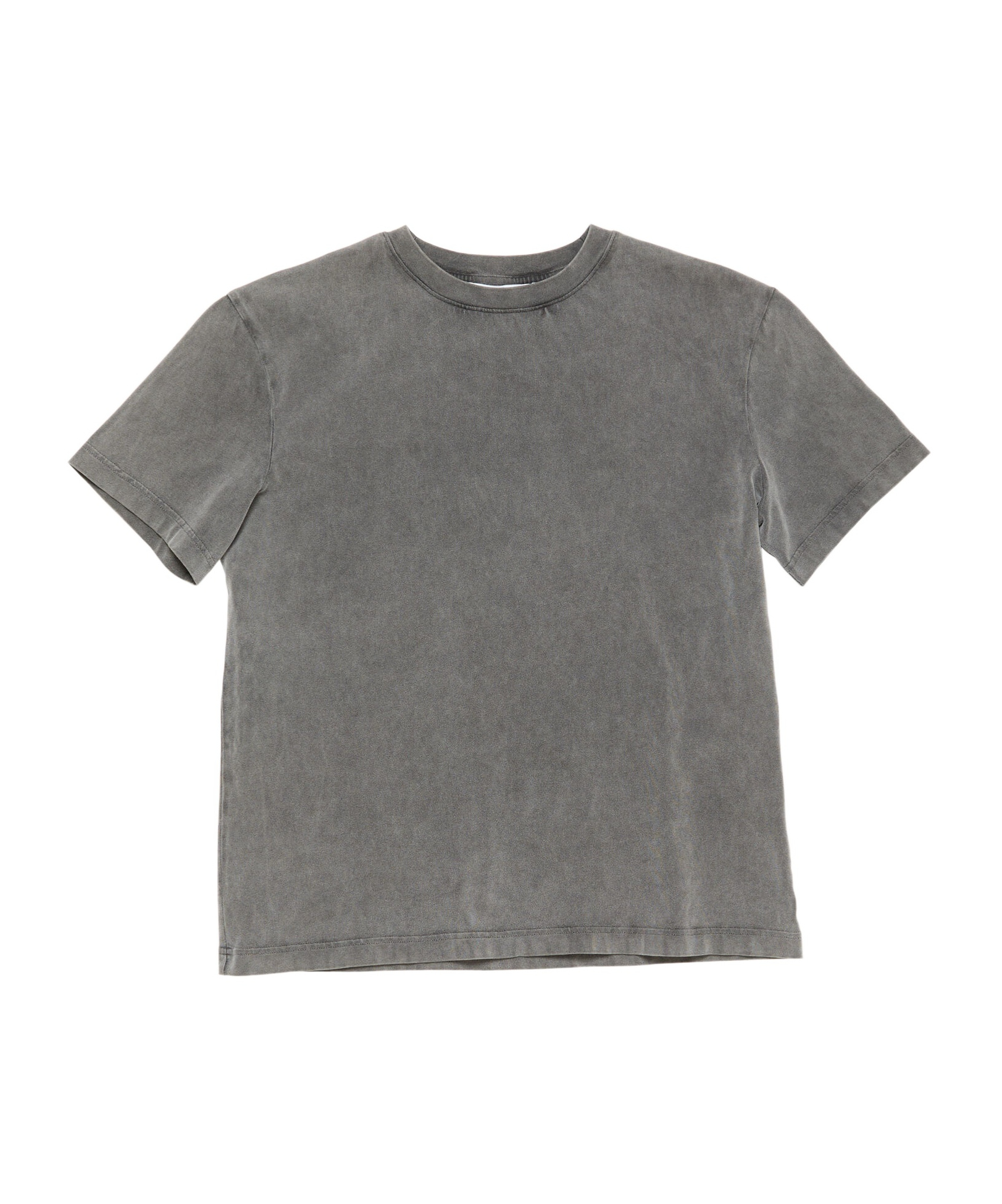Acne Studios Extorr Logo-appliquéd Garment-dyed Cotton-jersey T-shirt In Gray
