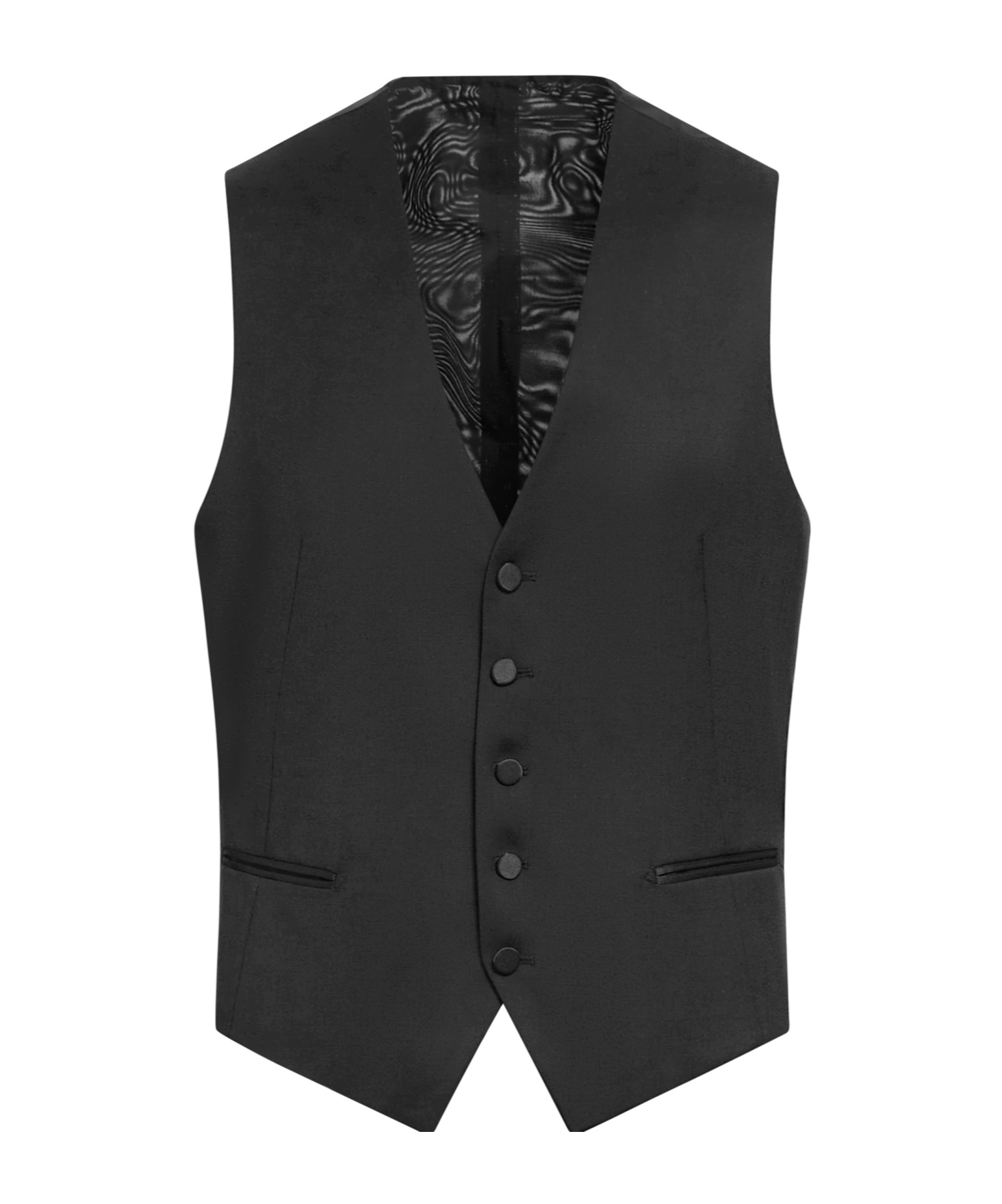 Shop Tagliatore Satin-lapels Virgin Wool Dinner Suit In Black