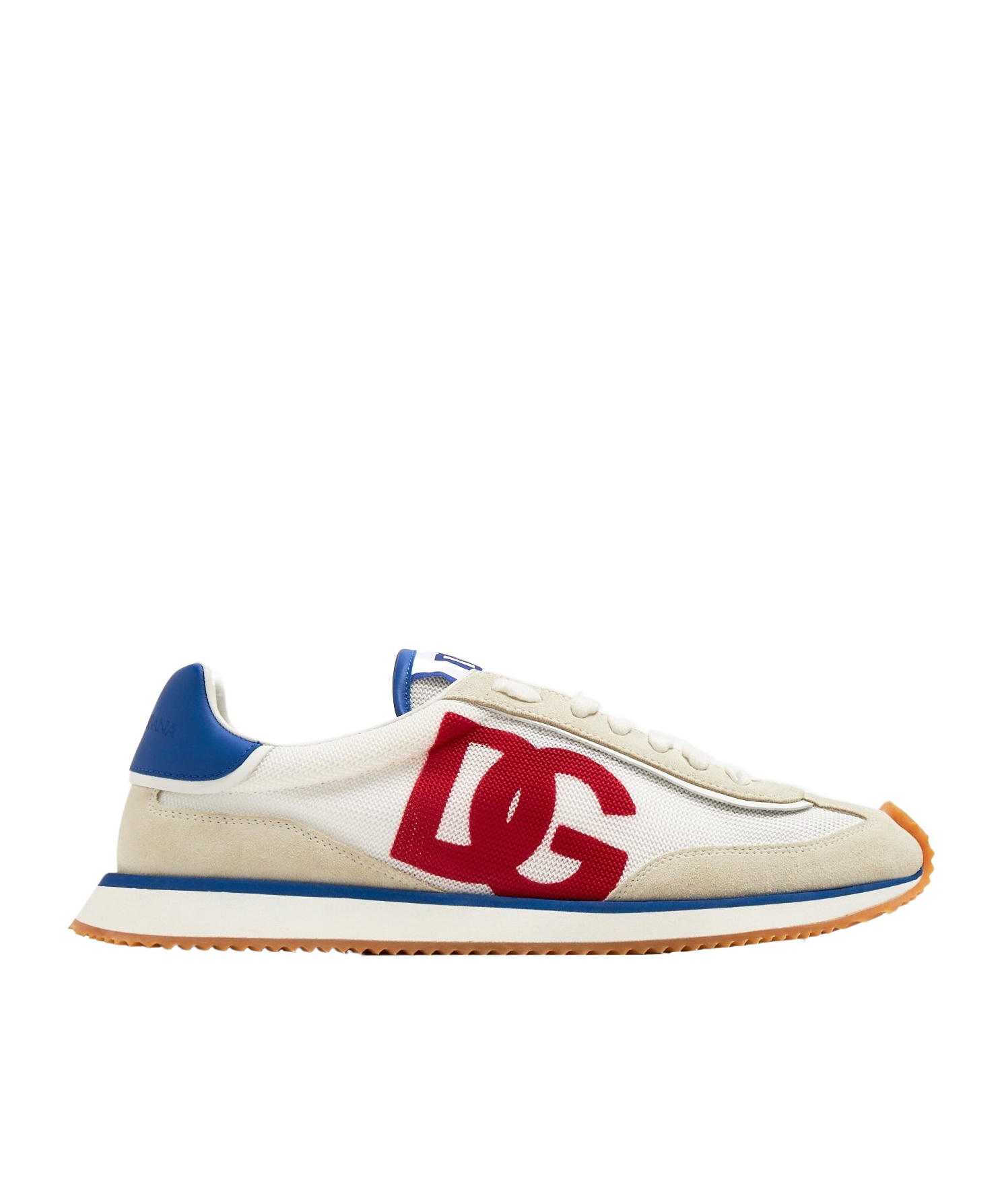 Dolce & Gabbana Dg Cushion Sneakers Beige In Multicolor