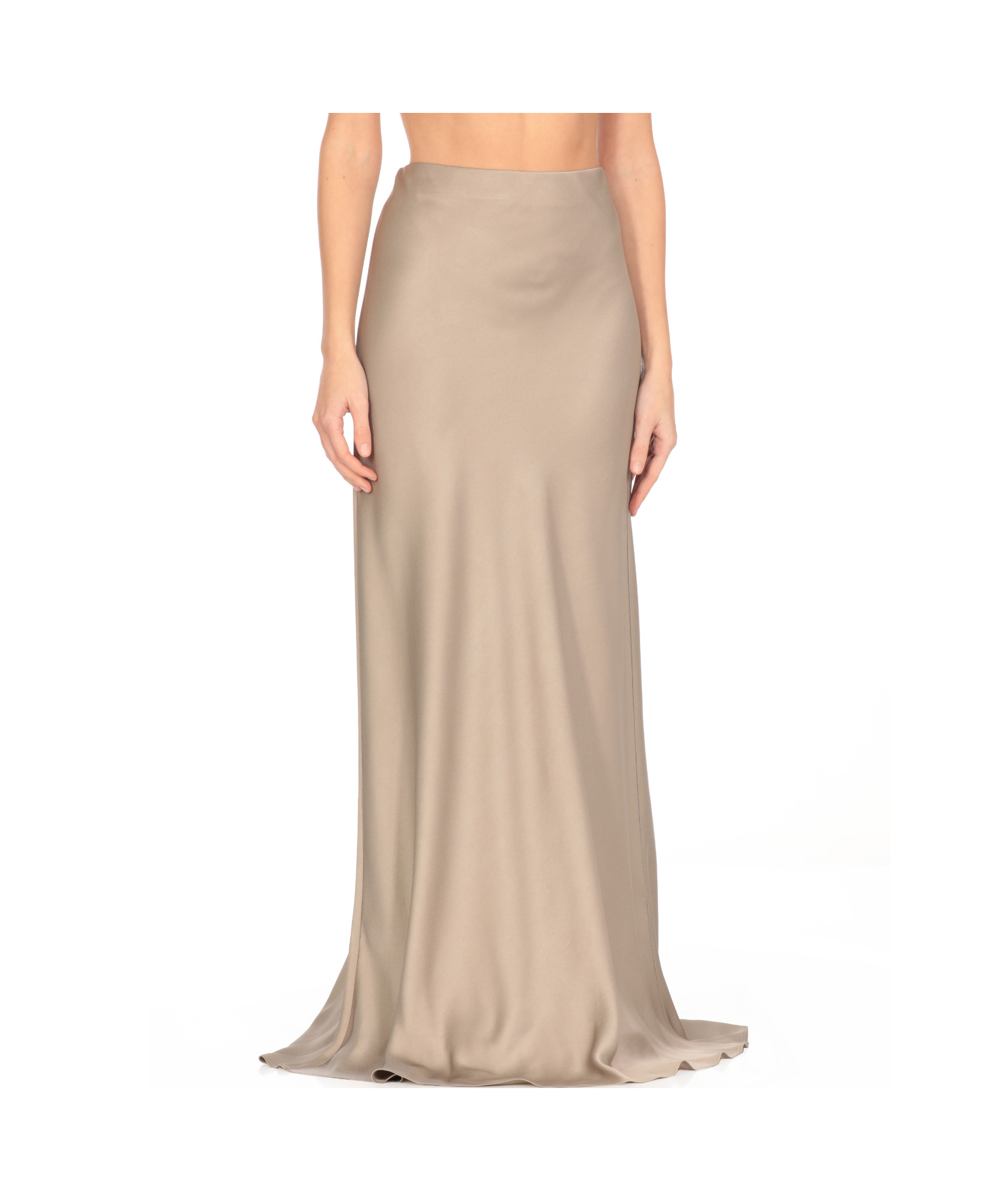 Brunello Cucinelli Pleated Skirts In Nude