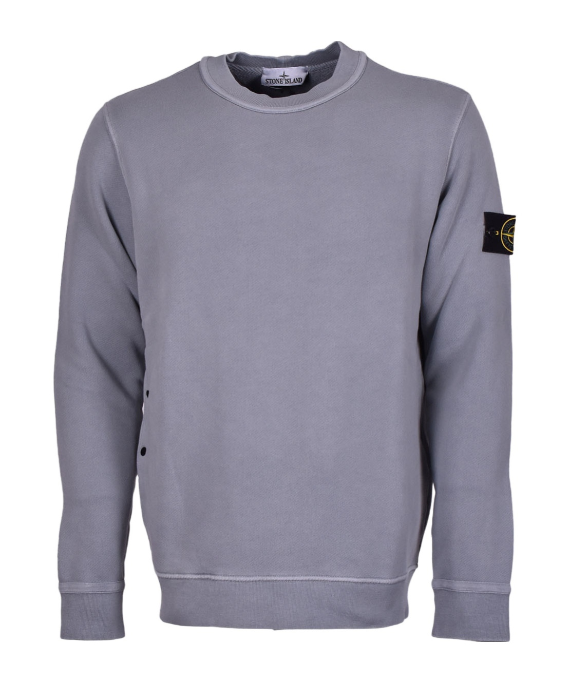 Stone Island Compass-badge Sweatshirt In Gray