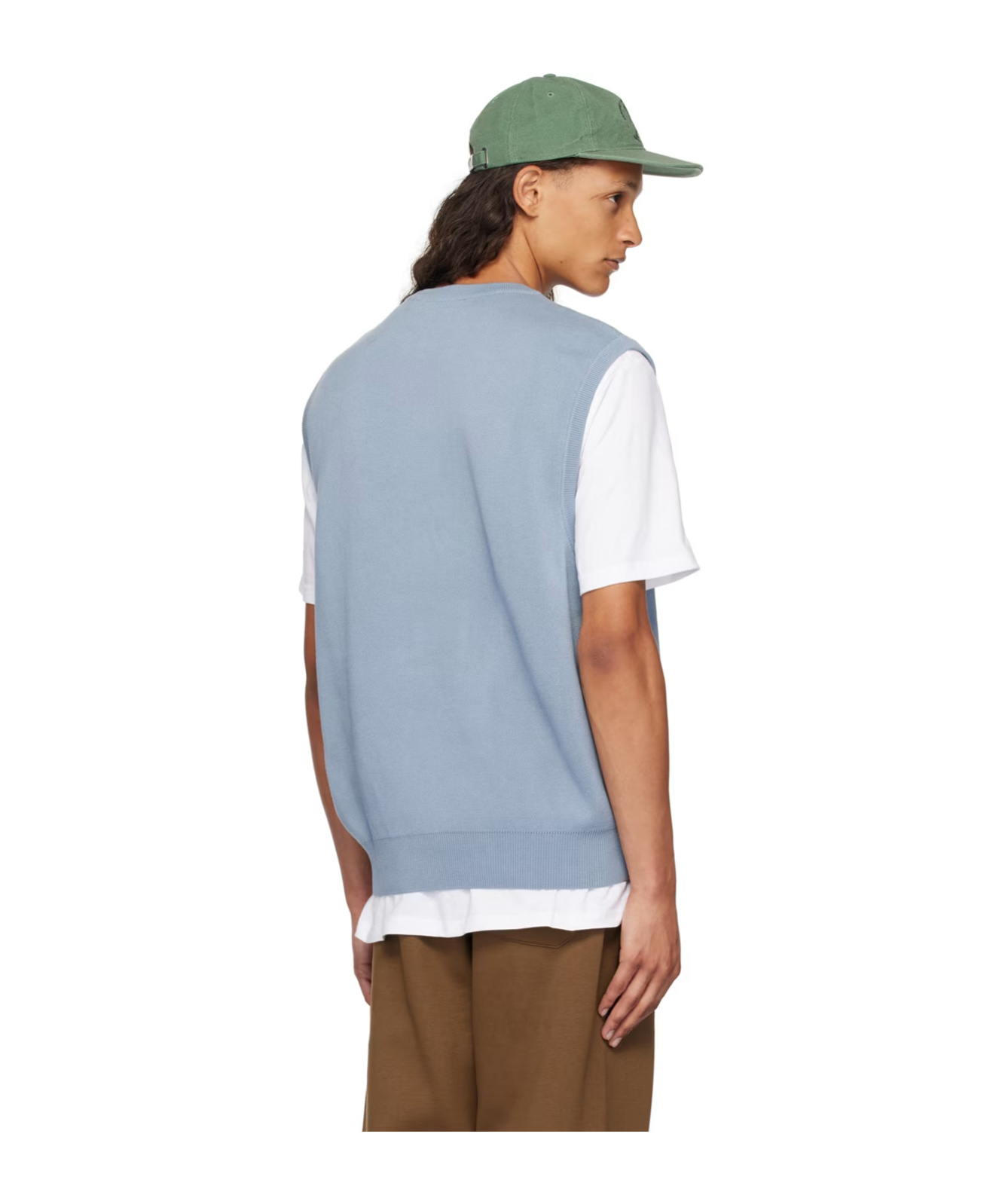 Carhartt Round-neck Vest In Gray
